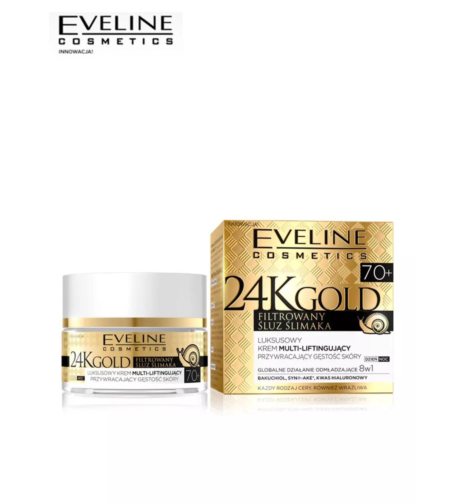 Eveline Cosmetics Cream Lifting Restoring skin density 70+ 50ml
