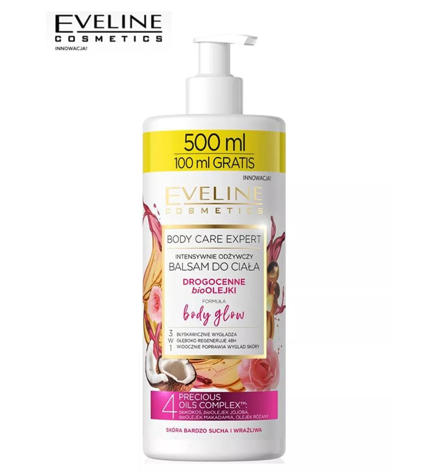 EVELINE Body lotion for dry and sensitive skin 500 ml
