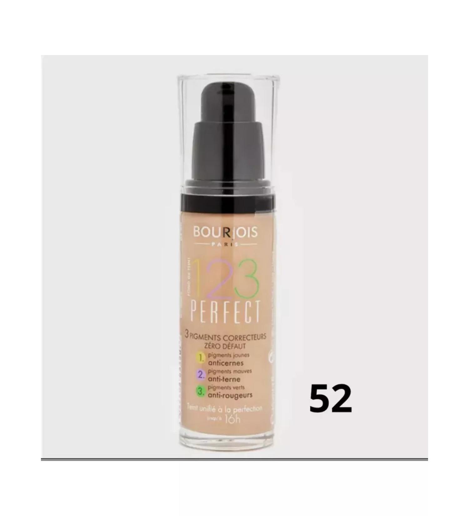 Bourjois Tonal cream 123 Perfect 52 vanilla - Buy Online on GoSupps.com