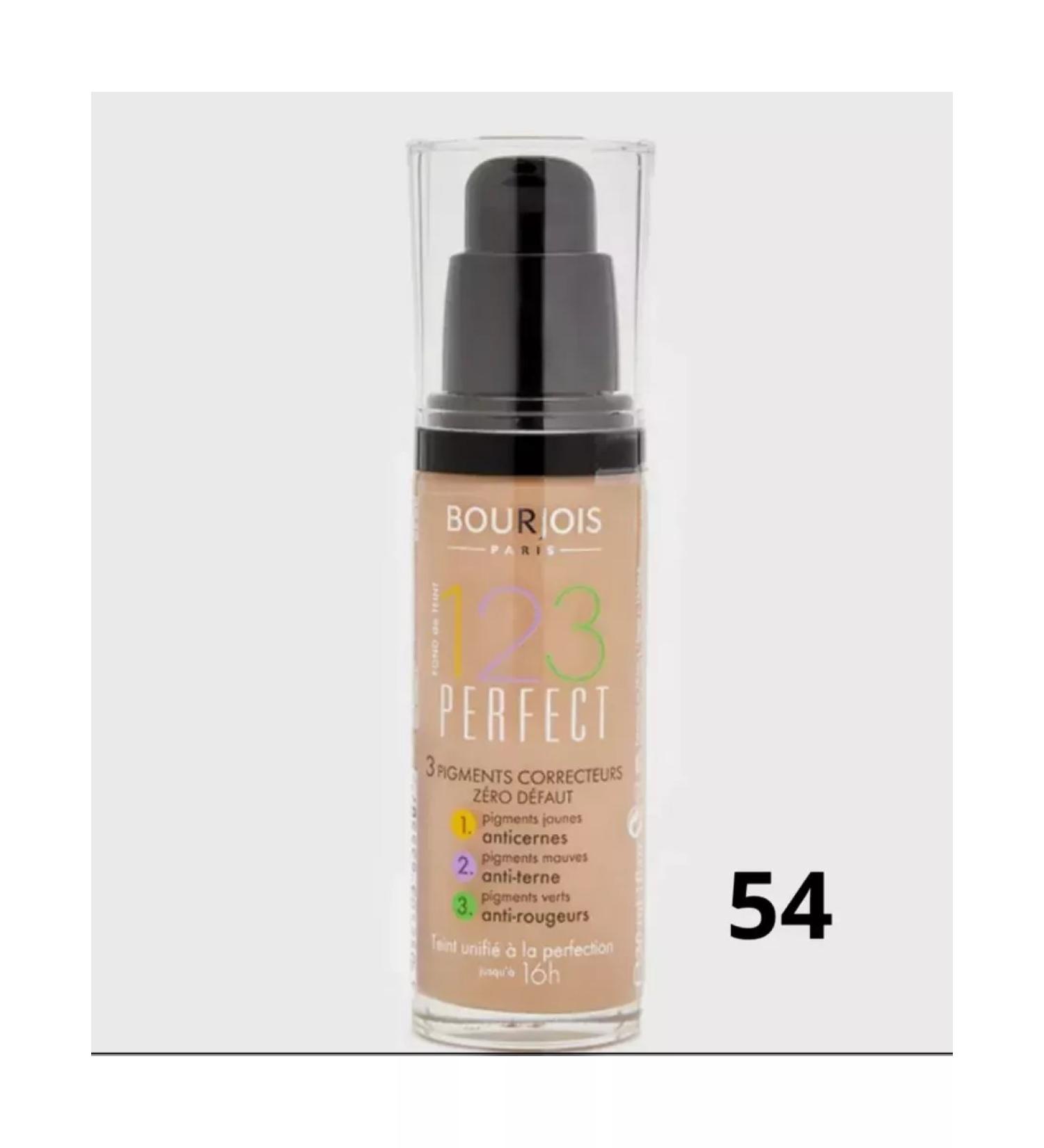 Bourjois Tonal cream 123 Perfect 54 Beige Beige - Buy Online on GoSupps.com