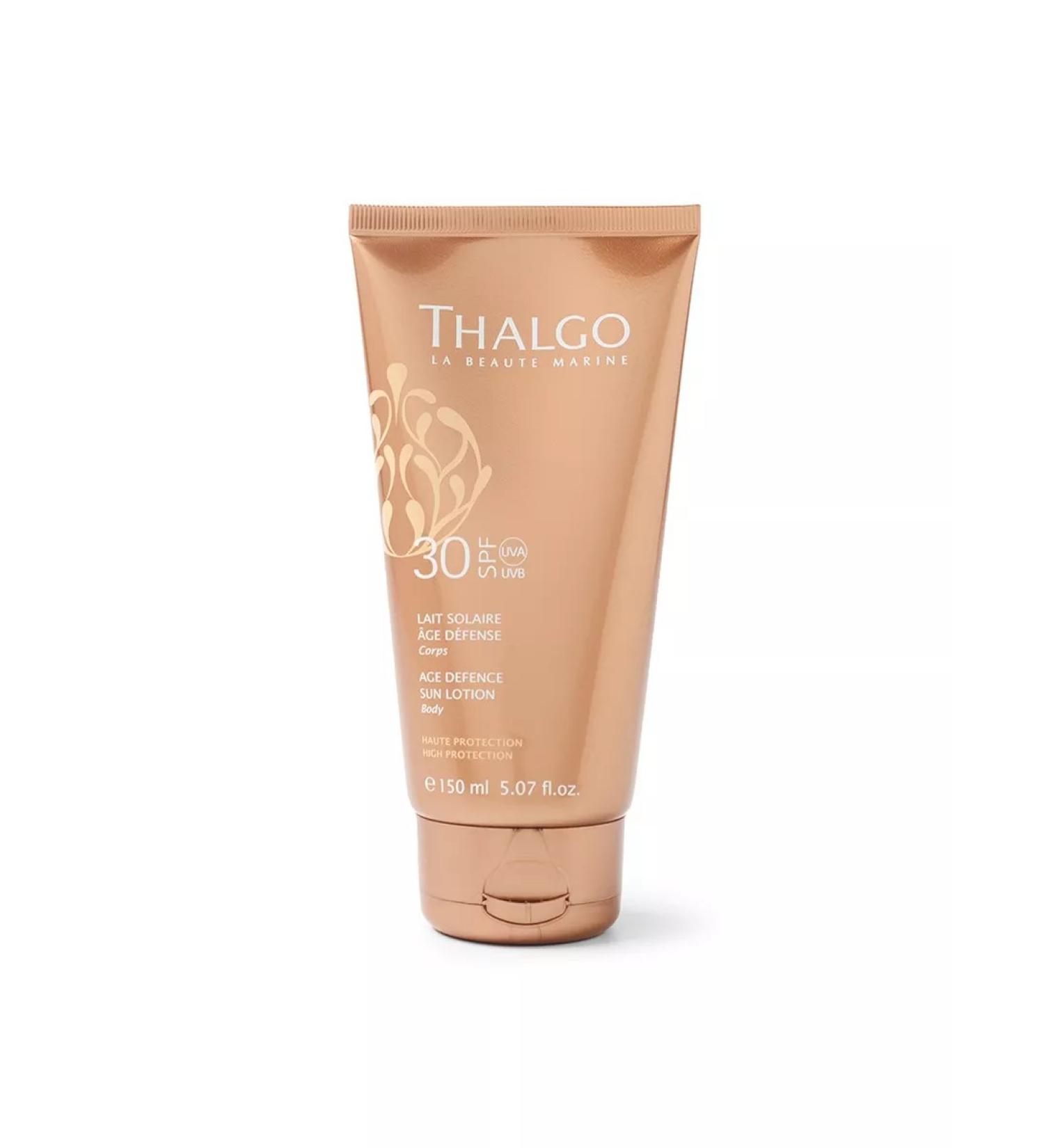 Thalgo Body milk anti -aging sunscreen France