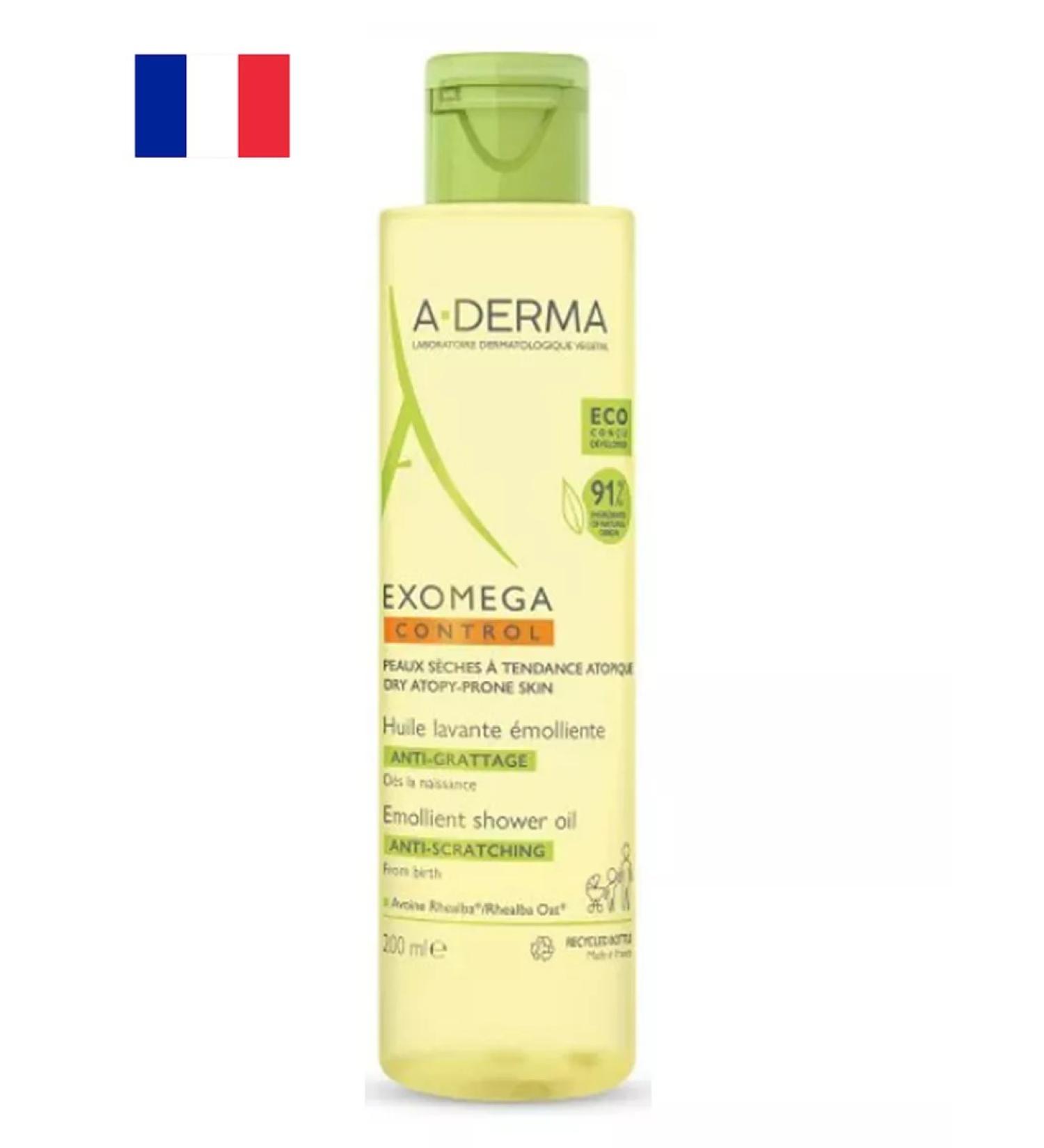 ADERMA Exomega Control softening oil for atopic leather 200 ml - Buy Online on GoSupps.com