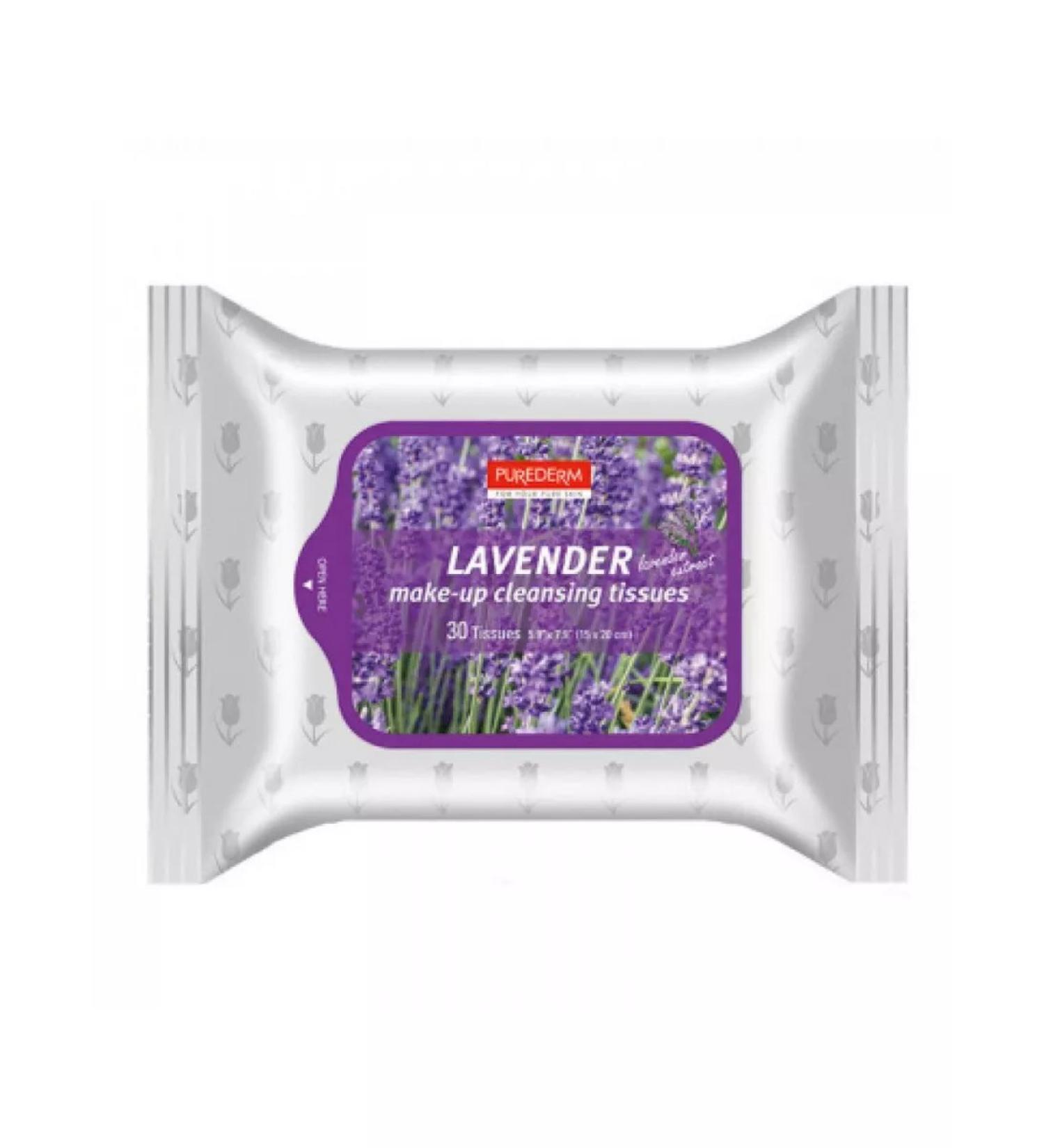 Purederm Napkins cleaning makeup removed 30 pcs 30 g