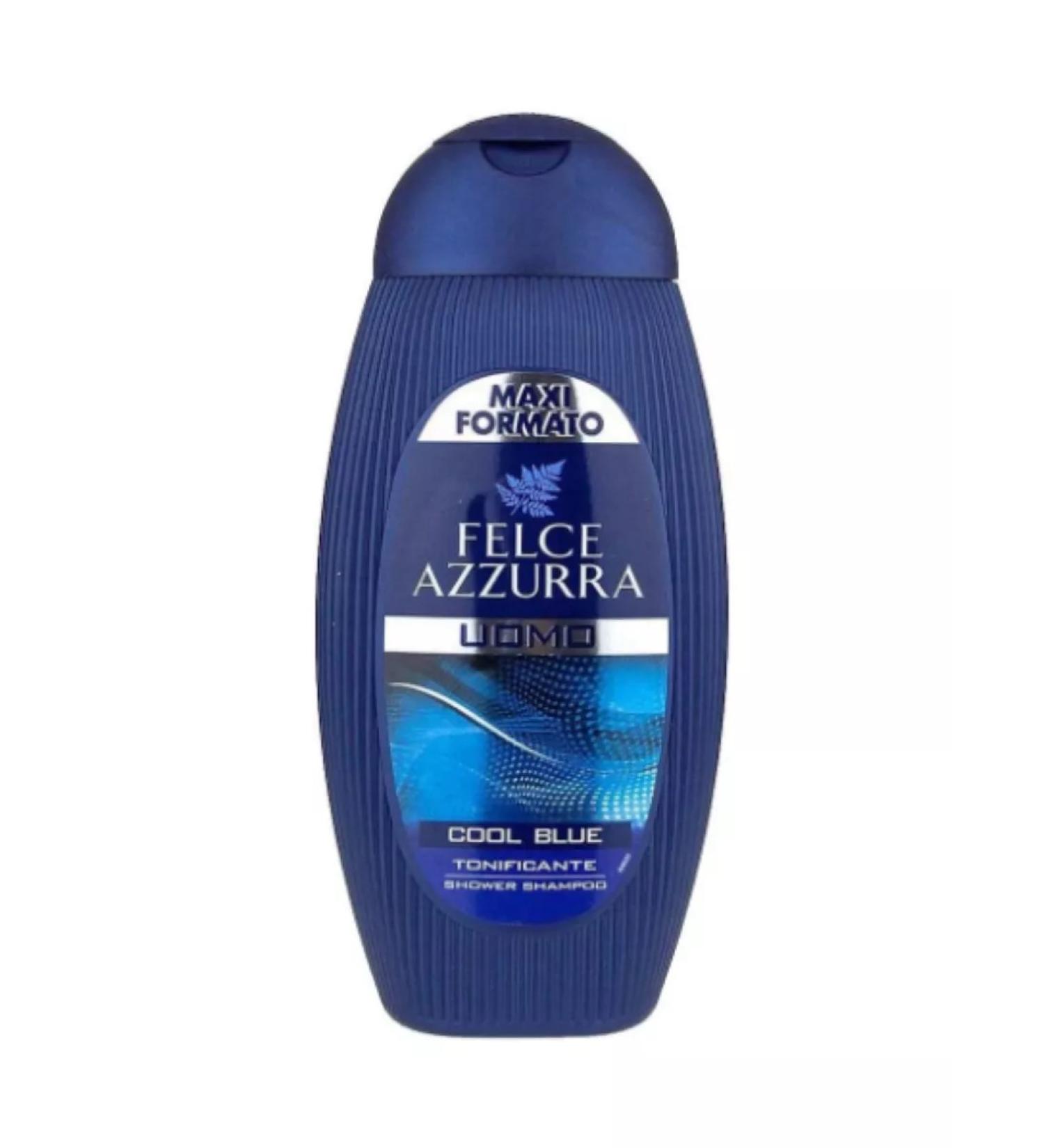 FELCE AZZURRA Shower gel and shampoo perfumed 2v1 cold blue - Buy Online on GoSupps.com