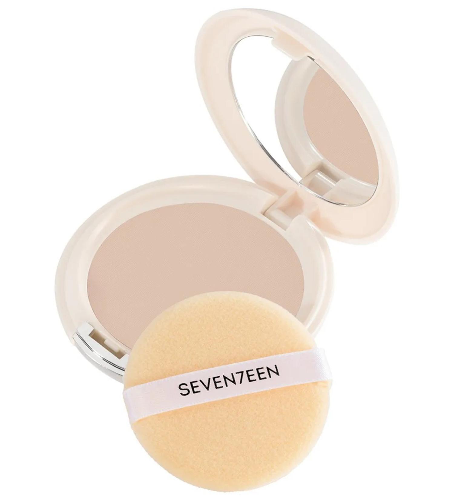 Seven7een Facial powder compact matting tone 03 caramel
