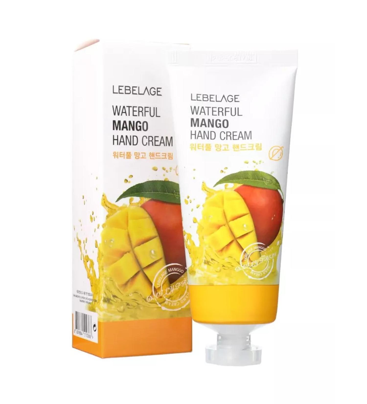 Lebelage Waterful Mango Hand hand Cream Mango Ecrust 100ml