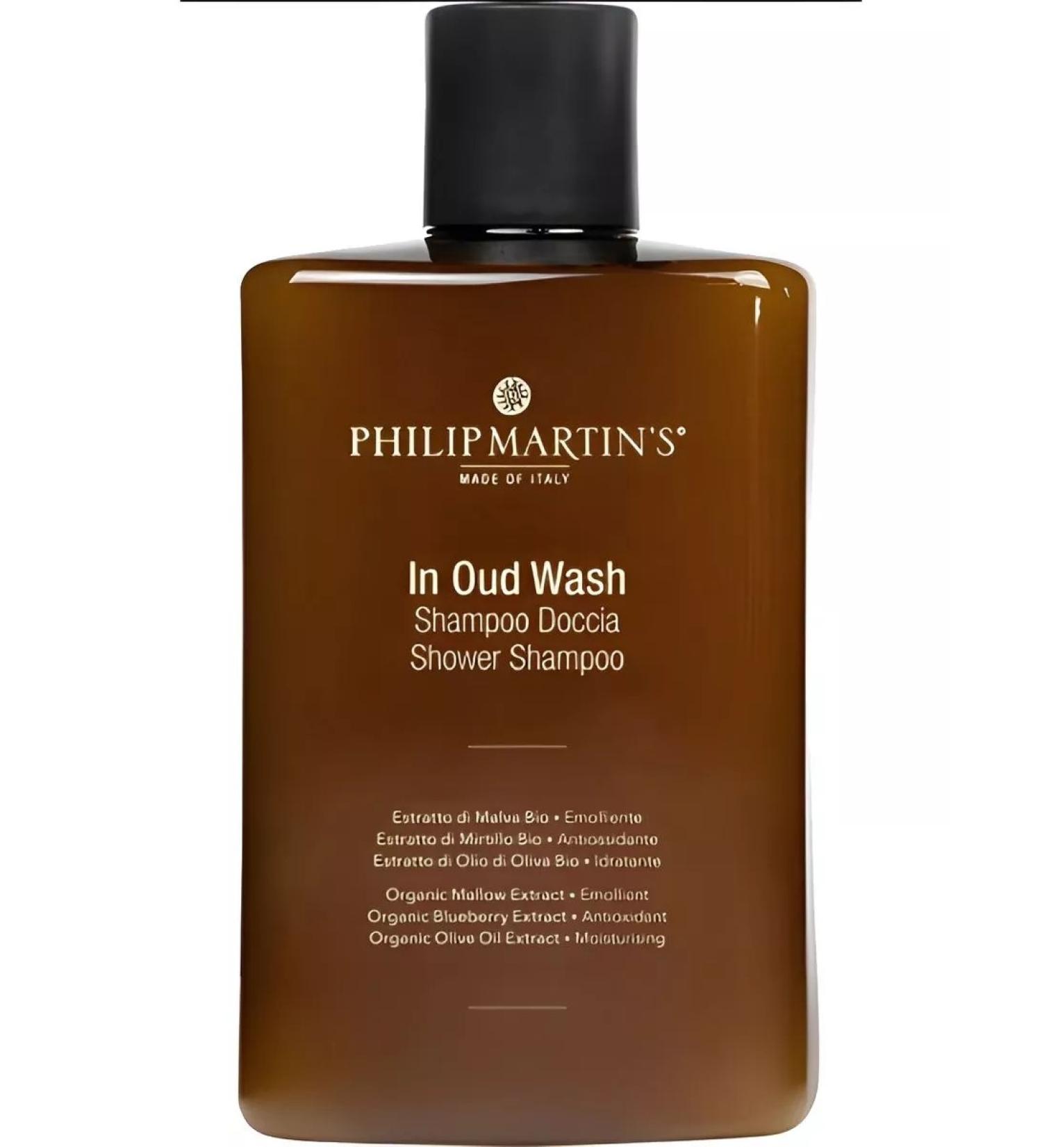 Philip Martin's Hair and body shampoo in Oud Wash 320 ml