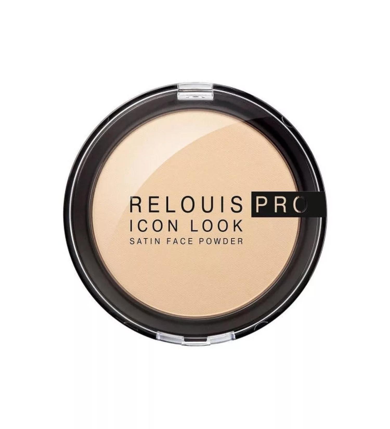 RELOUIS Compact Pro Icon Look Satin Face Powder TOMA 01