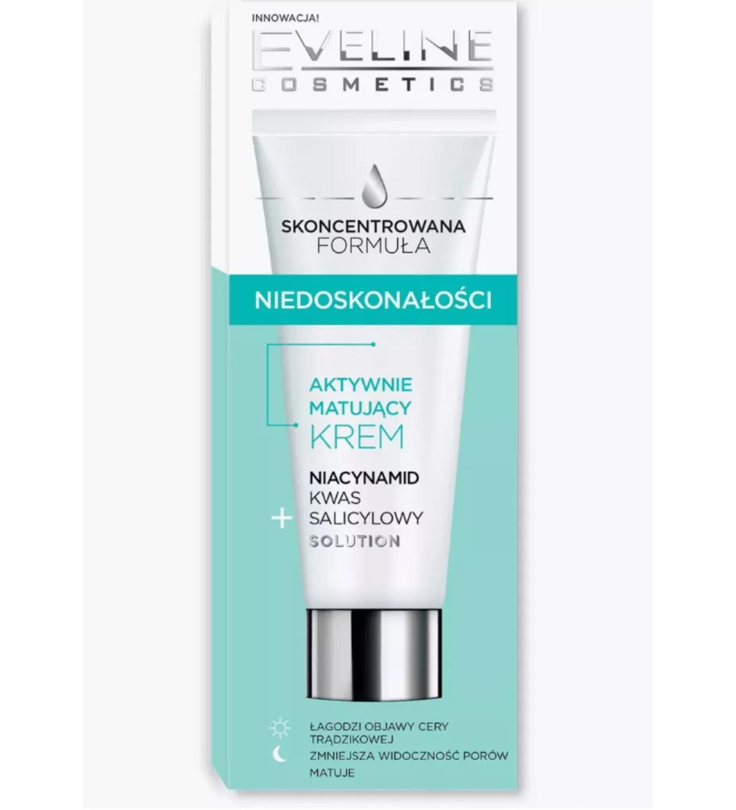EVELINE Cream matting for the face Concentrated Formula 50 ml