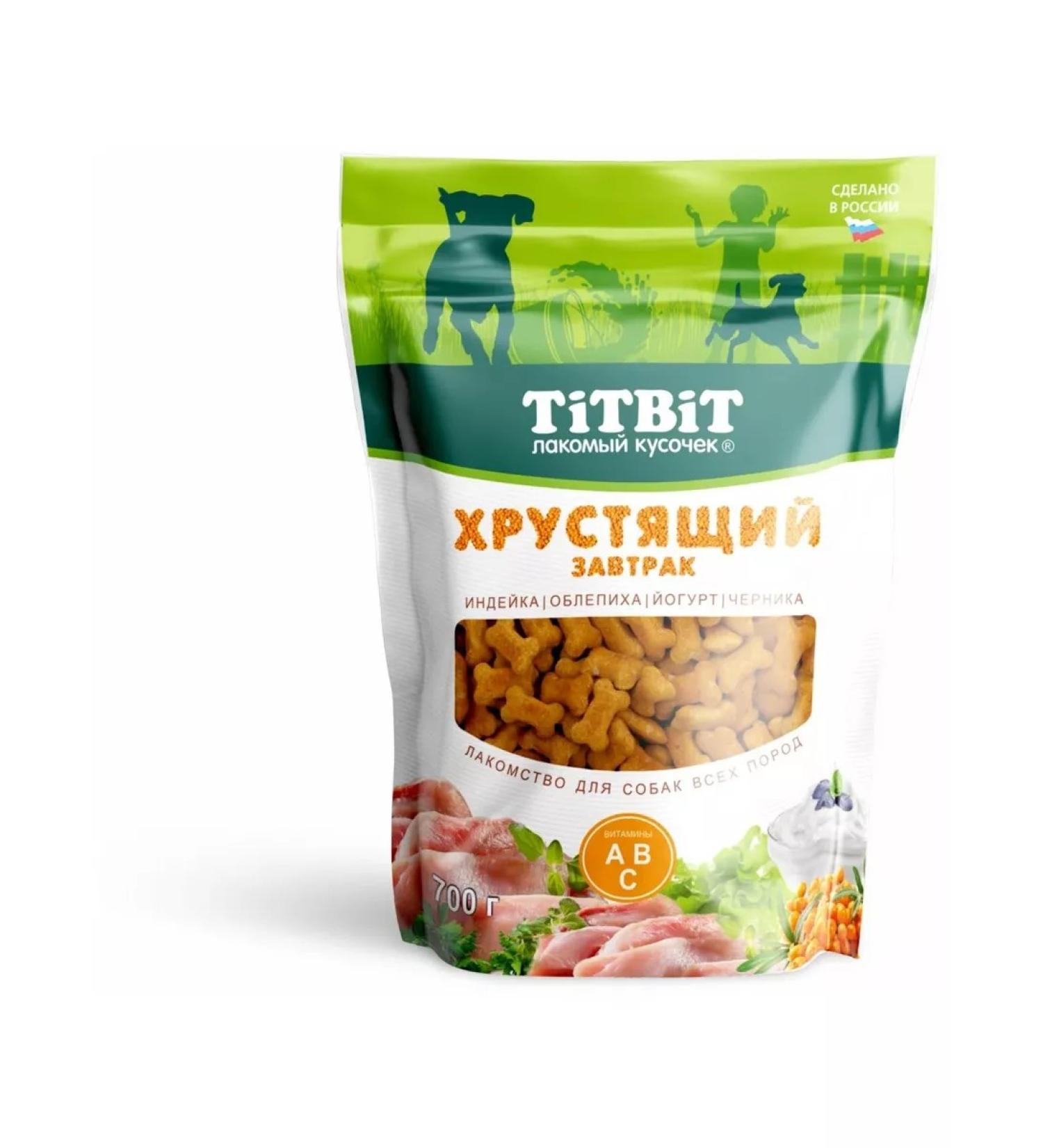 Titbit Crushing breakfast with turkey Oblet yogurt blueberry 700g