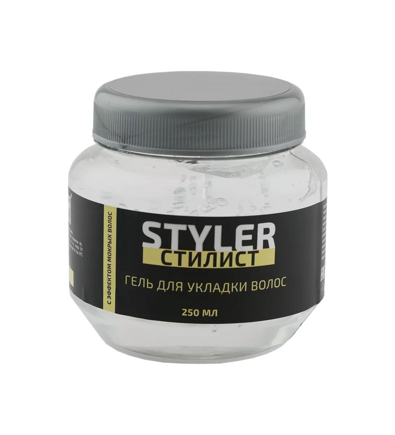 DG Hair styling gel with wet hair effect