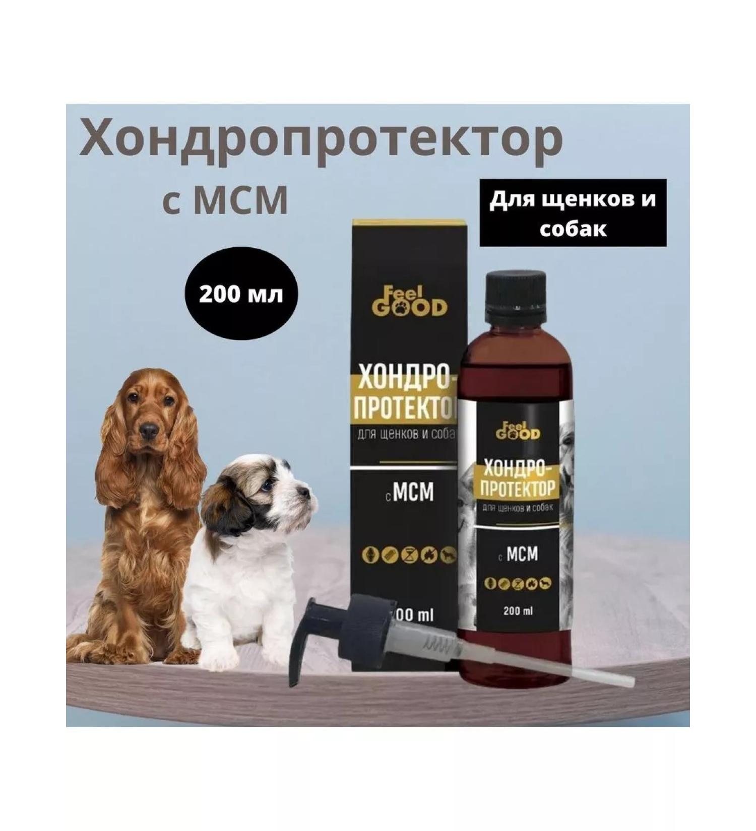 Feel Good Chondroprotector with MSM for puppies and dogs