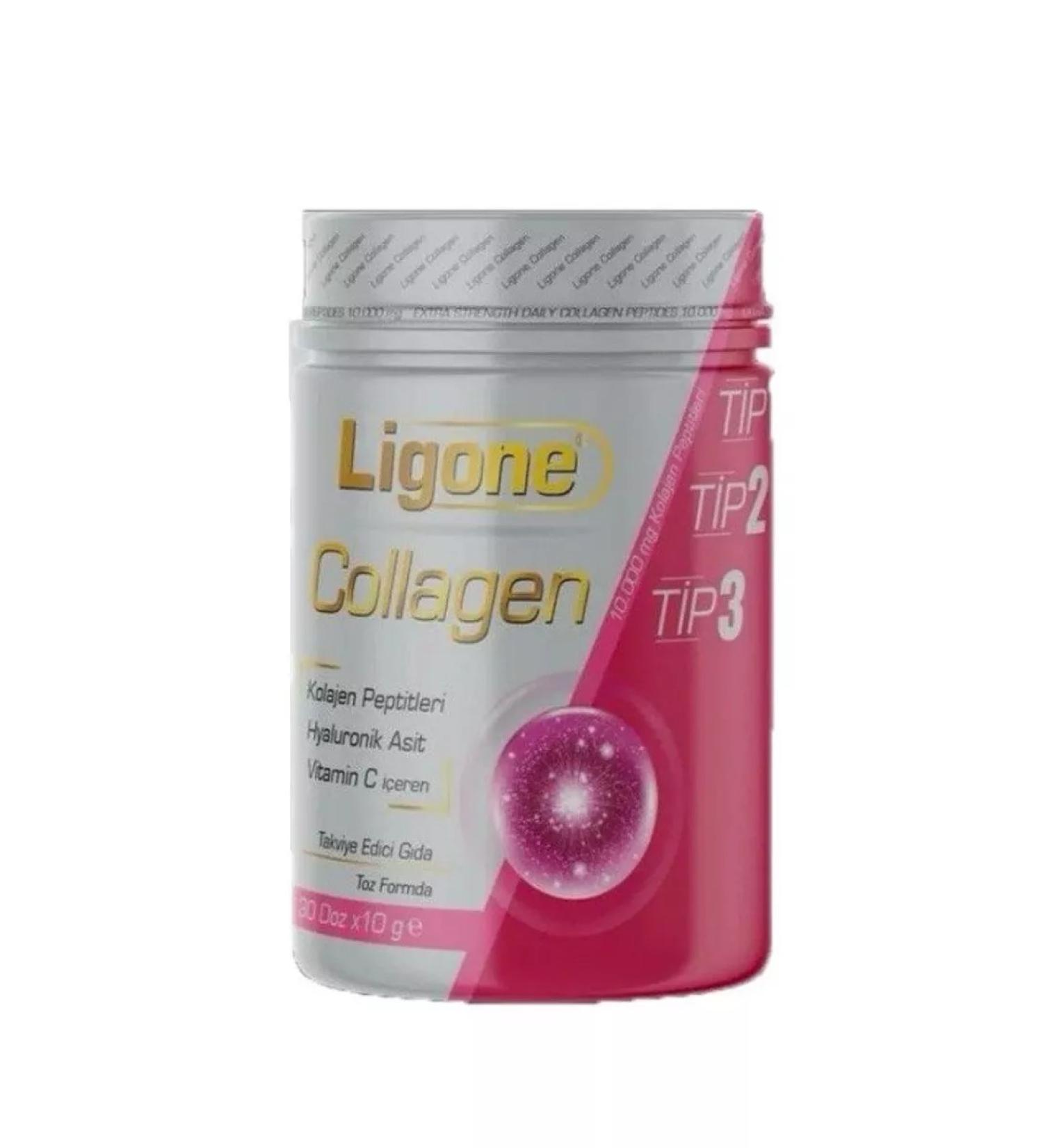 Ligone Ligon Collagen 3 type of peptides