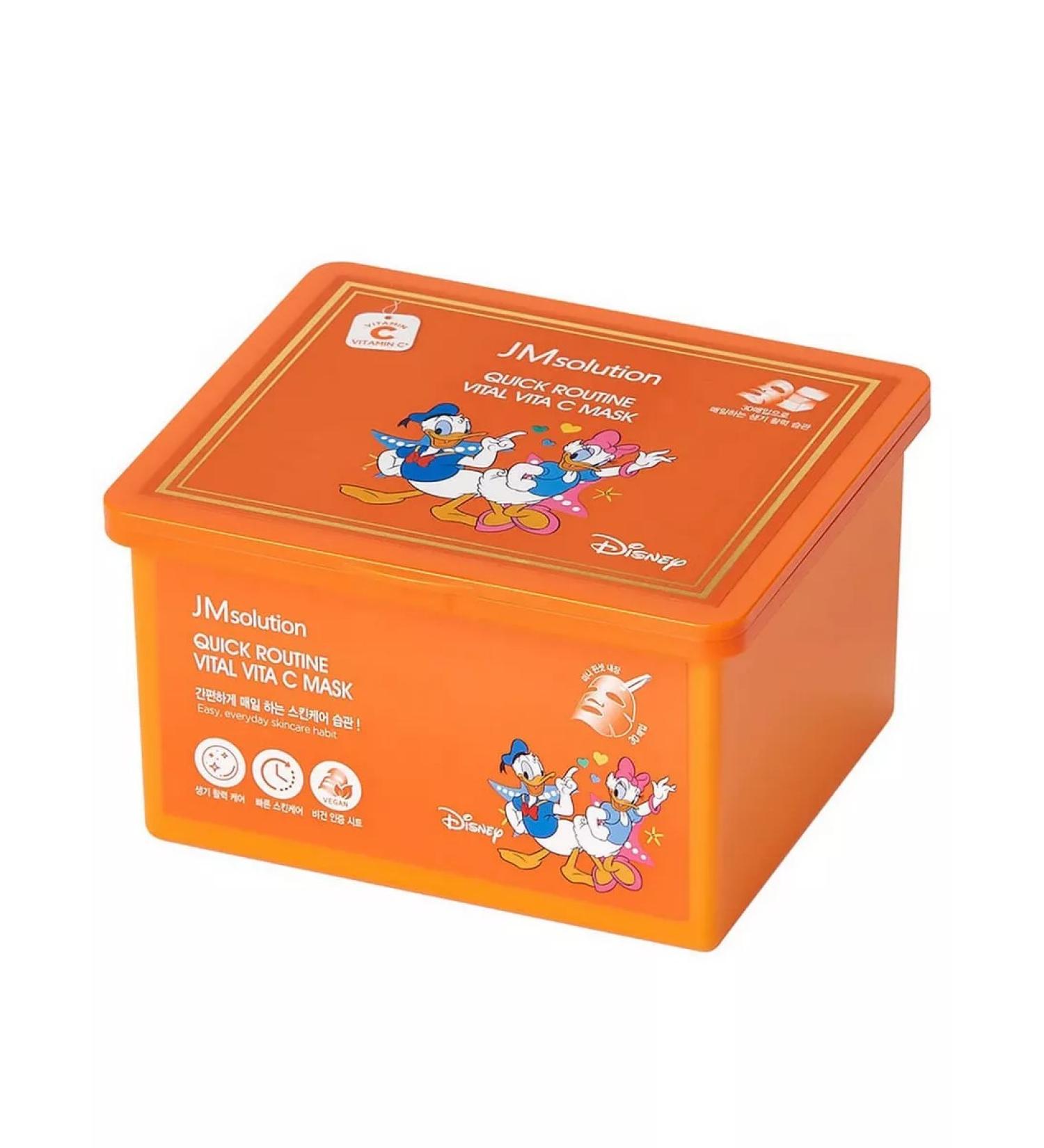 JMSolution A set of brightening tissue facial masks with vitamin C - Buy Online on GoSupps.com