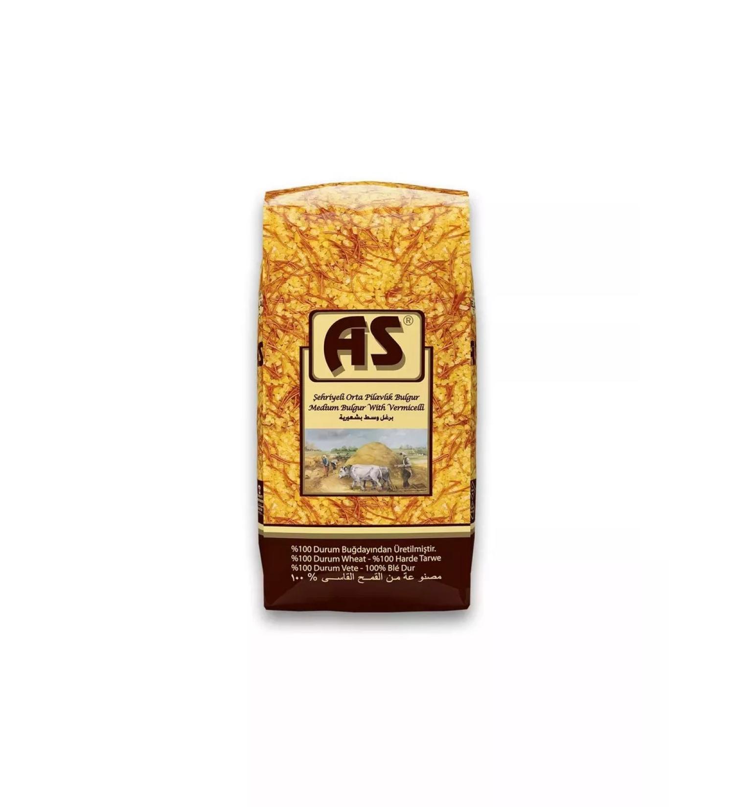 AS Besin Bulgur light with fried vermicelli 1 kg. T rkiye