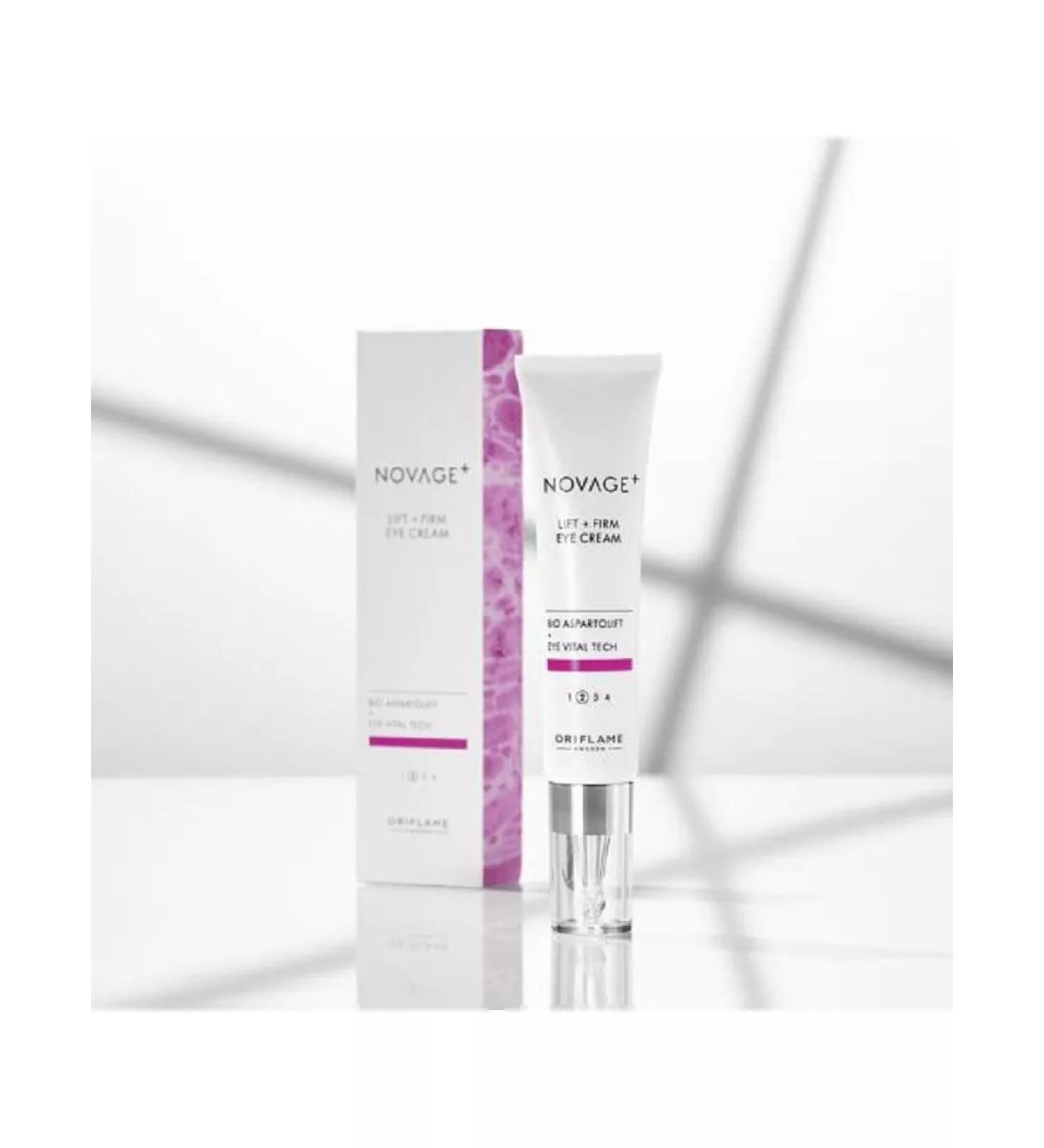 Oriflame Novage + leather-lifting cream around the eyes of Lift + Firm - Buy Online on GoSupps.com