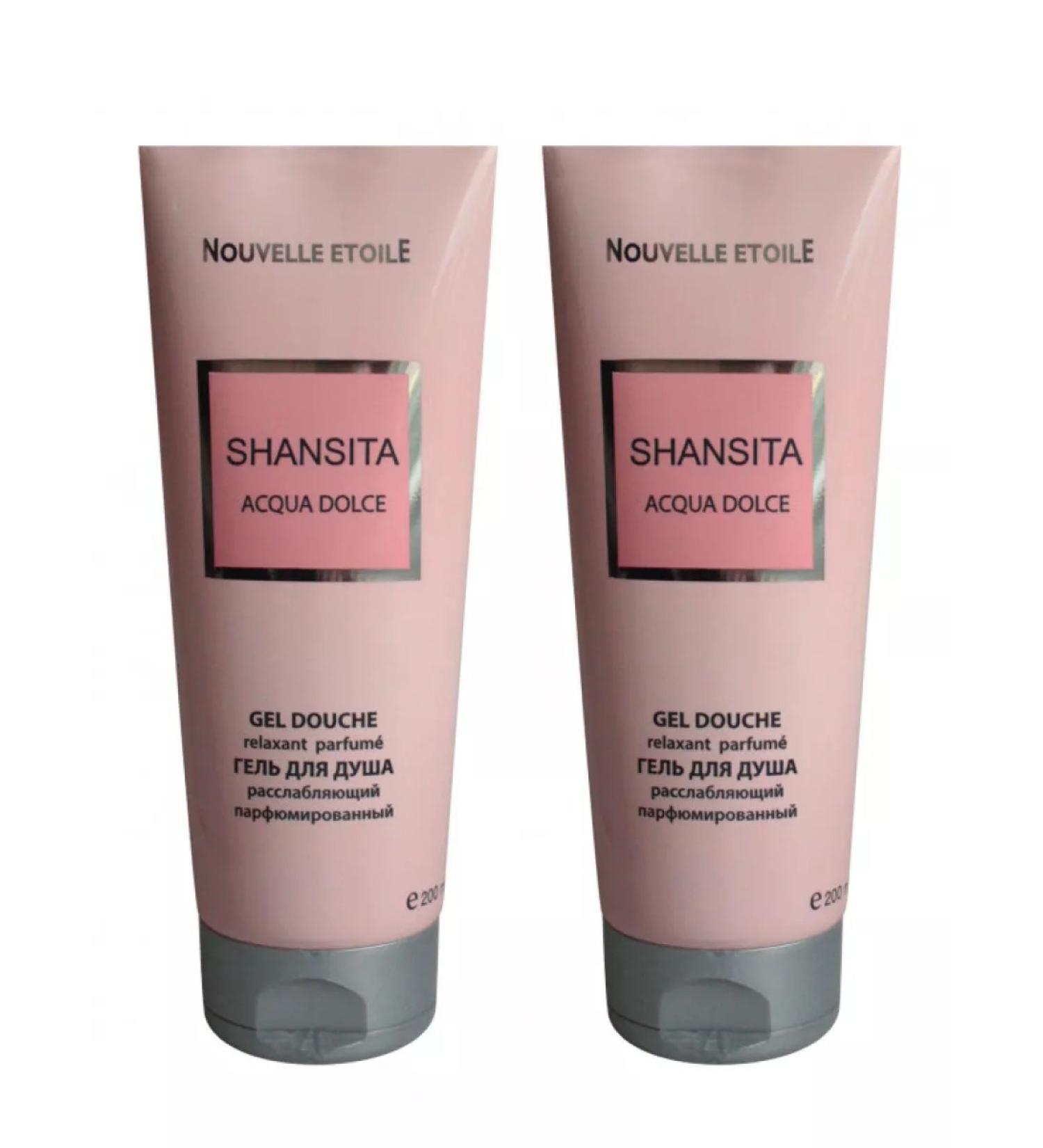 Set of shower gels of Shantsit Aqua Dolce 200 ml - 2 pcs
