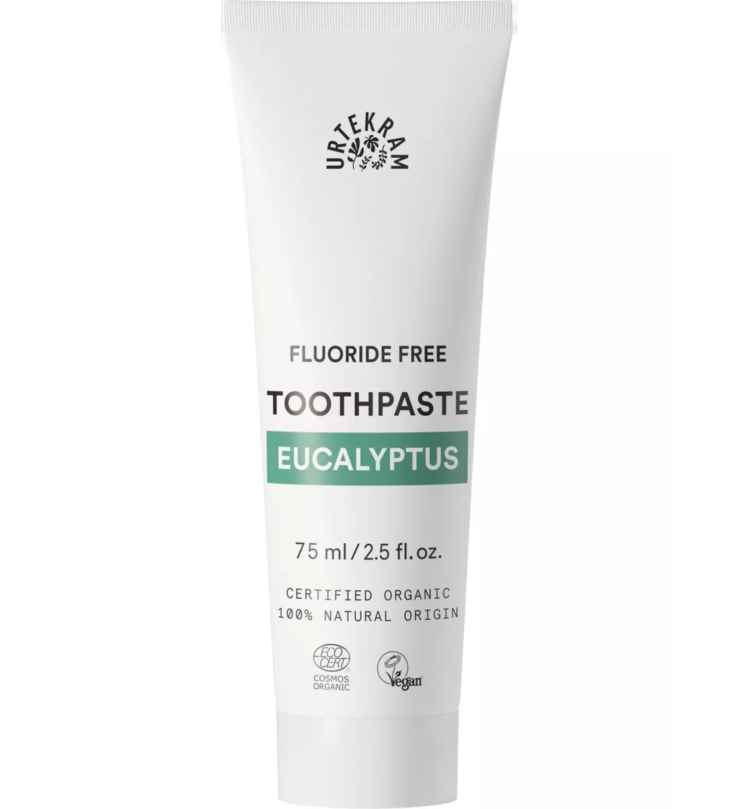 Urtekram Toothpaste "Eucalypt" 75 ml - Buy Online on GoSupps.com