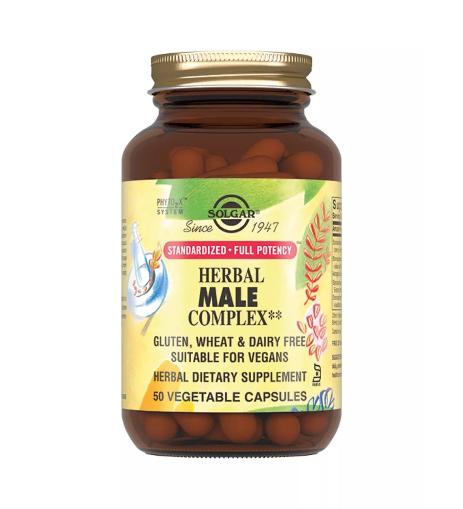 Solgar of the herbal complex for men capsules 50 pcs - Buy Online on GoSupps.com