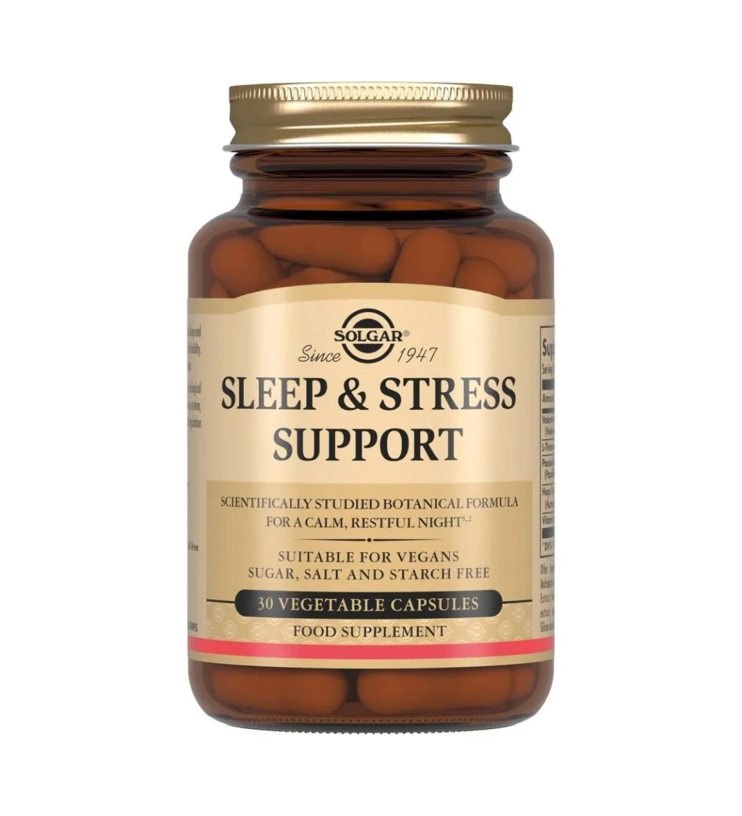 Solgar Sleep and night stress control 30 pcs