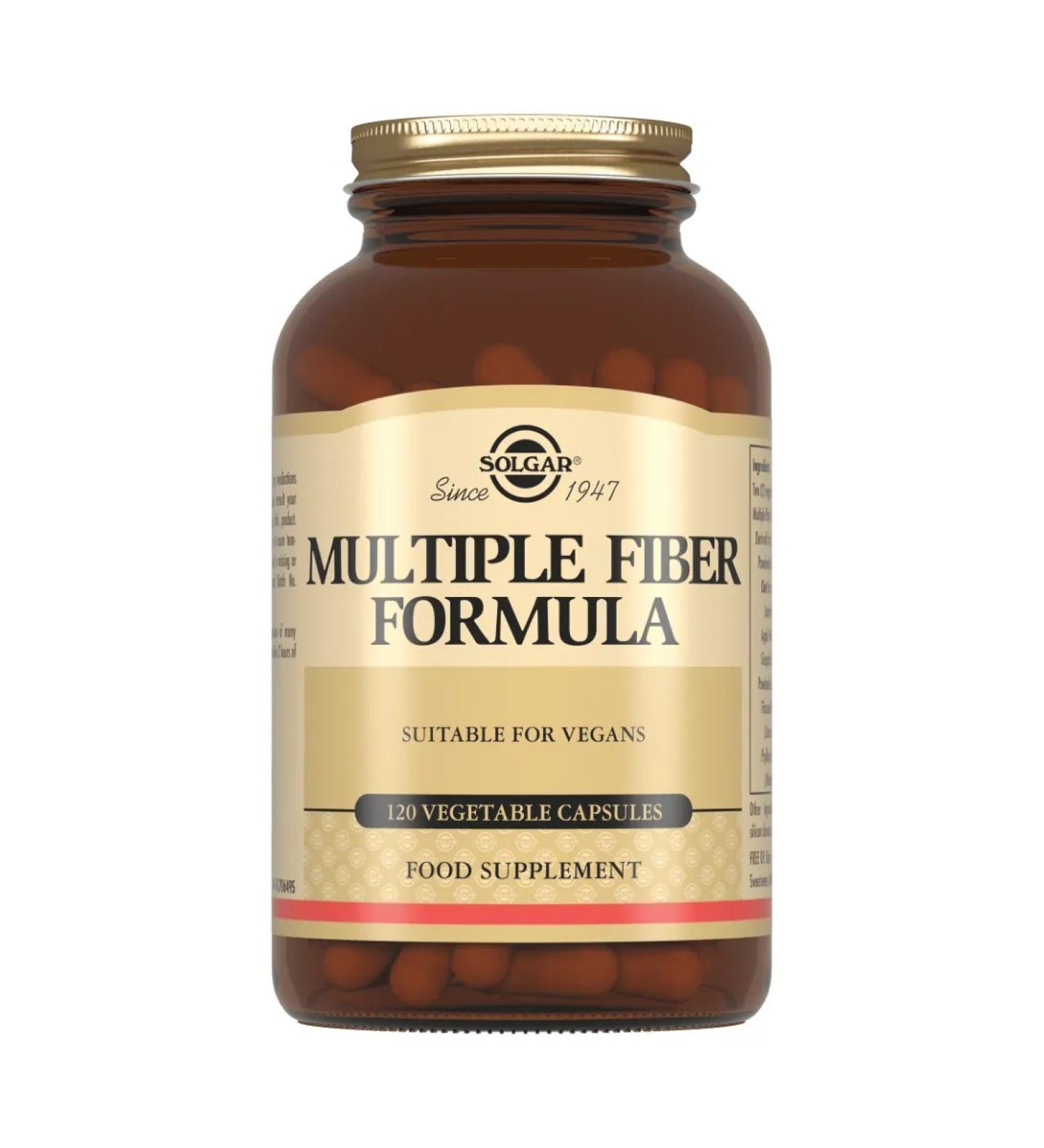 Solgar Multi formula of dietary fiber 120 pcs - Buy Online on GoSupps.com