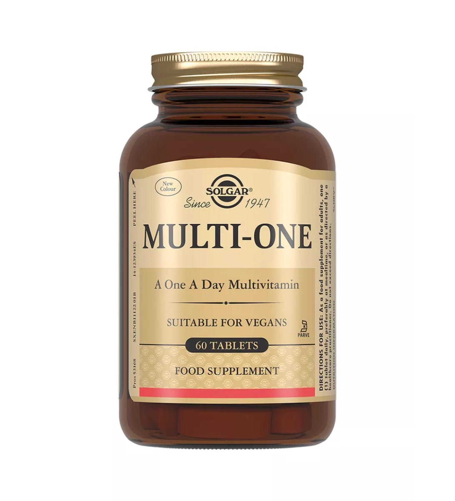 Solgar Multi-One 60 pcs - Buy Online on GoSupps.com