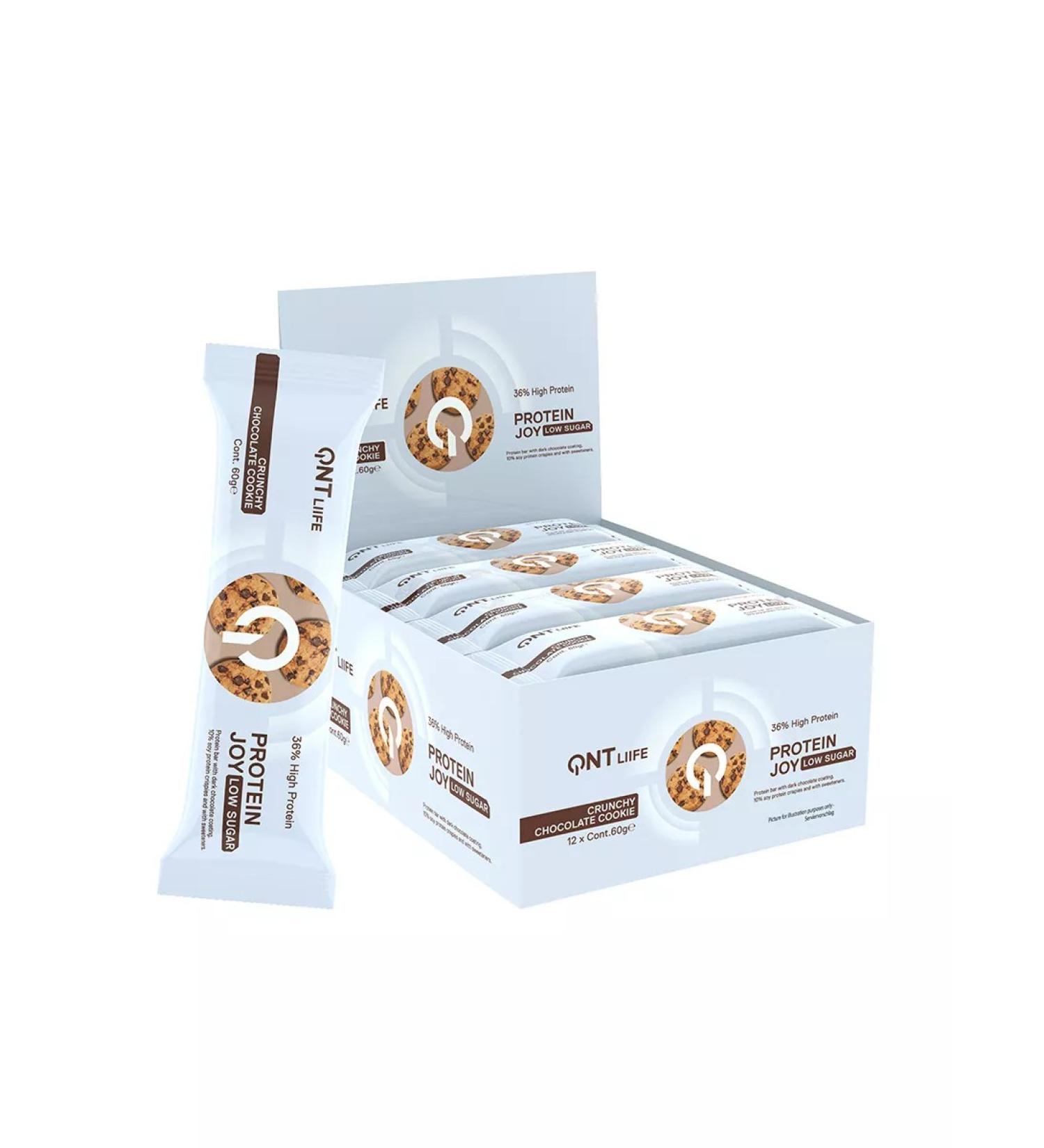 QNT Baton -protein bar Protein Joy Bar 12pcs cookies and cream