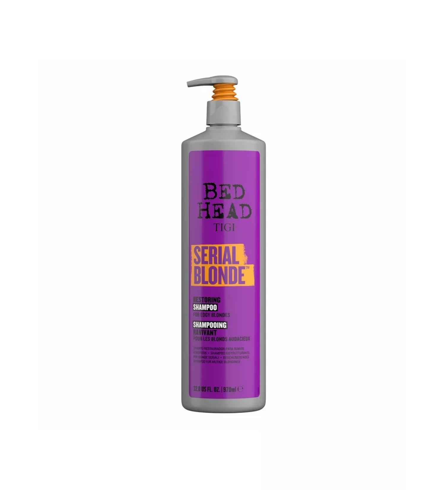 TIGI Restoring shampoo for Blondes Serial Blonde 970ml - Buy Online on GoSupps.com