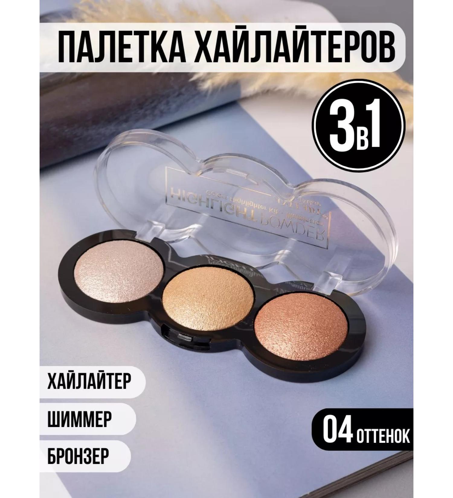 Anylady Palette of dry haylaiters for the face shiny shadows - Buy Online on GoSupps.com