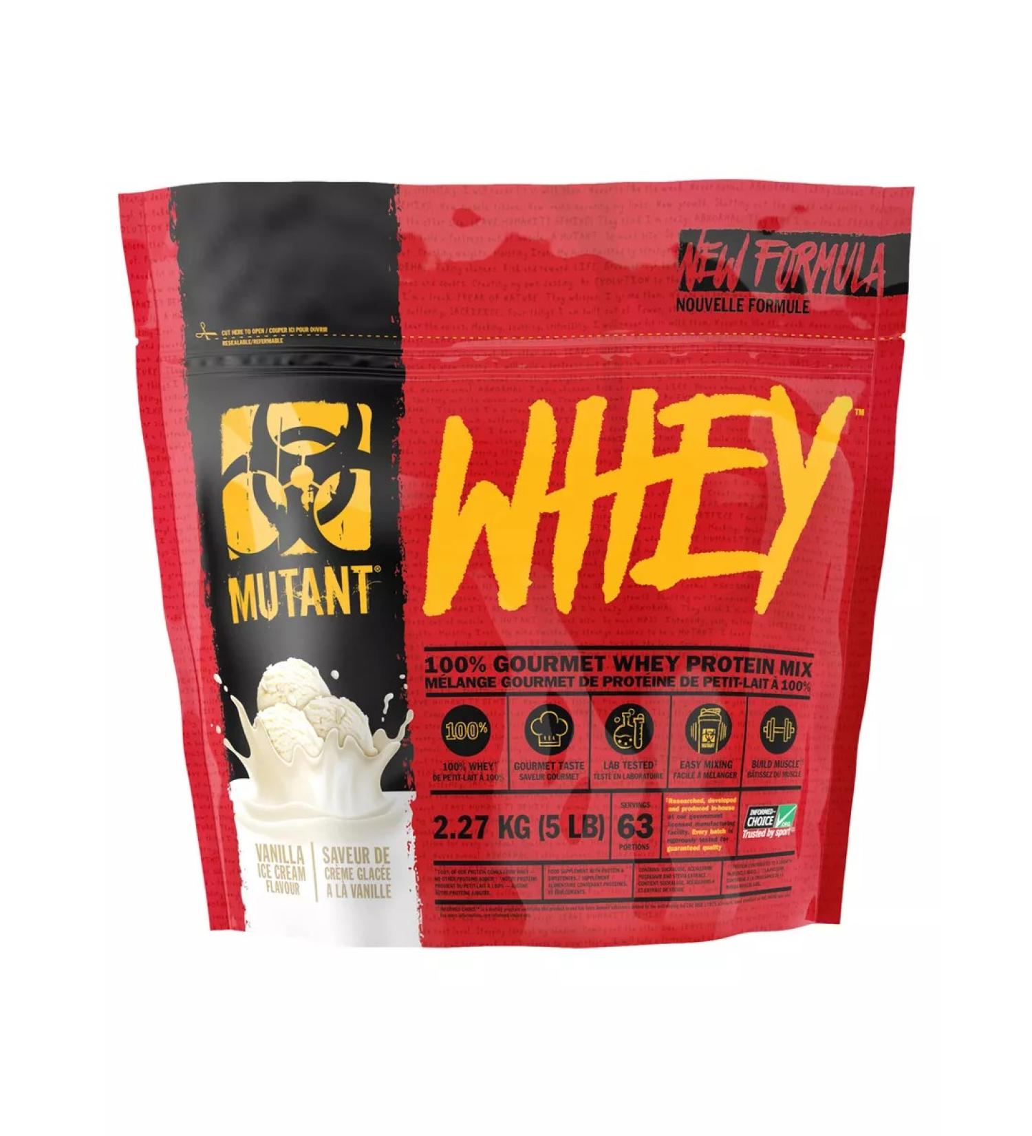 Mutant Protein Whey 5 LBS Vanil 2270 g