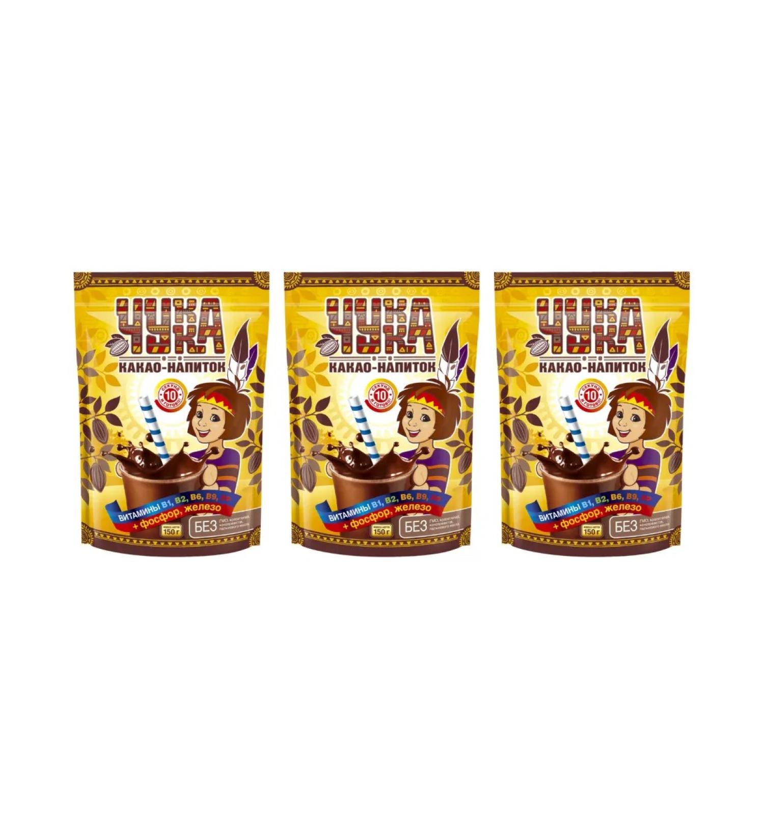 EcoLogic Cocoa-drink Chukka 150 grams 3 packages