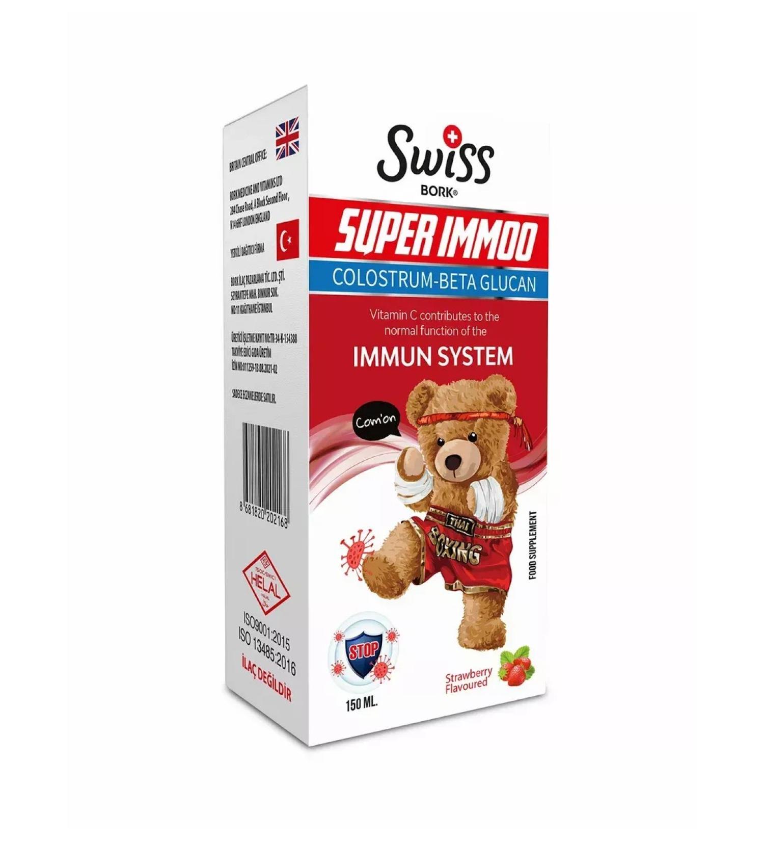 Risalat Syrup for children's immunity colostrum Super Immoo - Buy Online on GoSupps.com