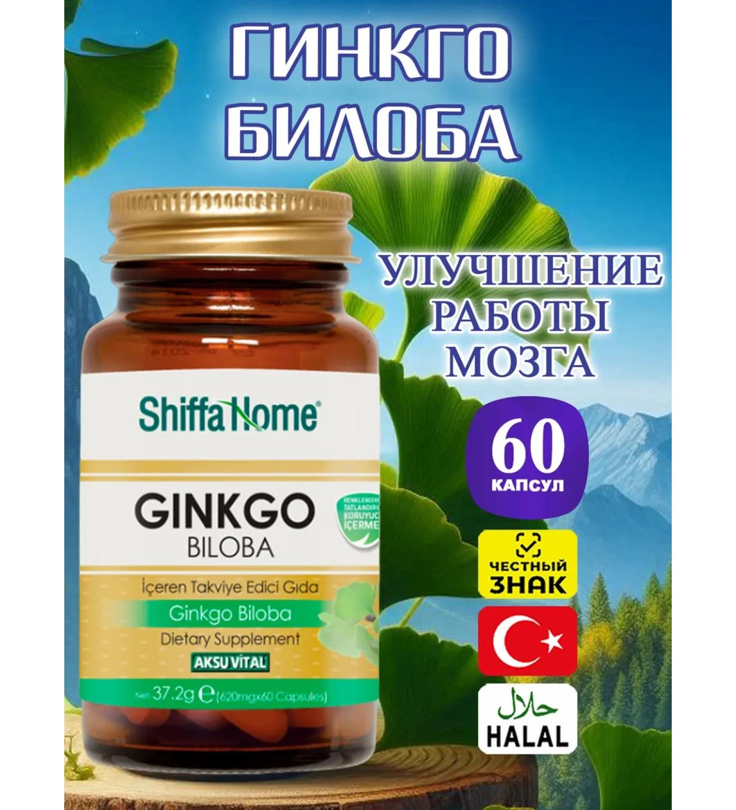 Shiffa home Ginkgo biloba in dietary supplements for memory and brain to adults - Buy Online on GoSupps.com