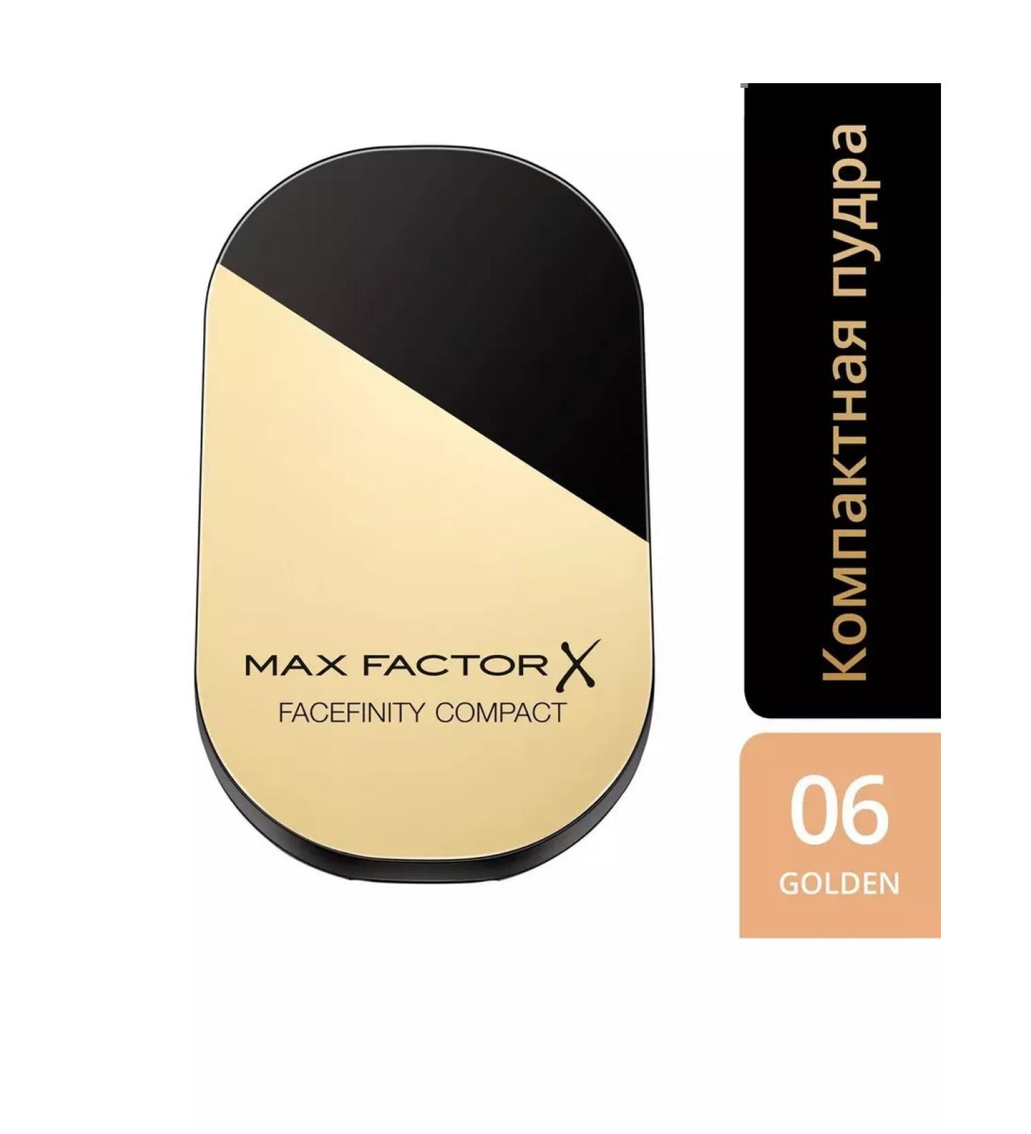 MAX FACTOR Compact powder Facefinity Compact Foundation 006 Golden - Buy Online on GoSupps.com