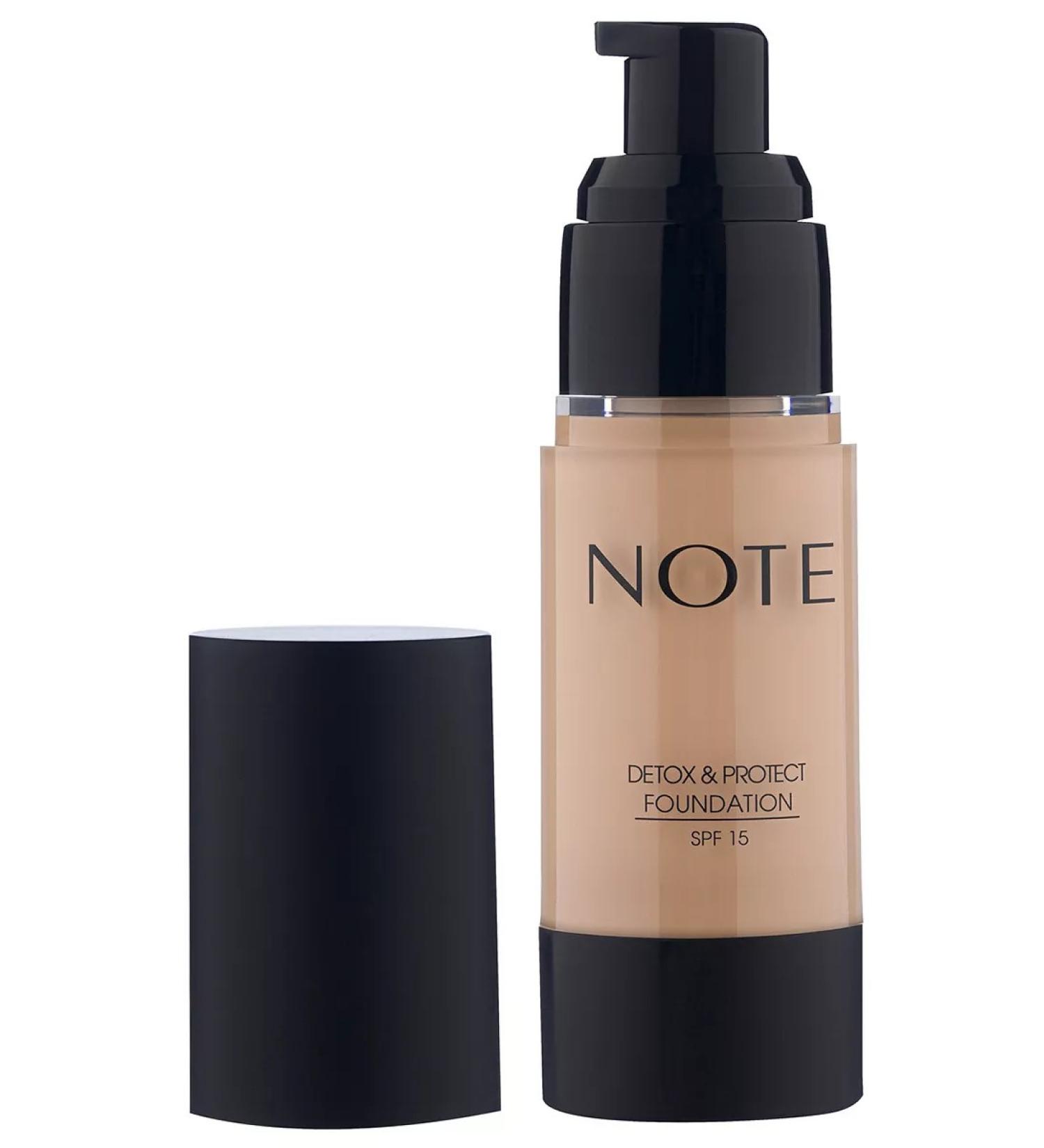 NOTE cosmetique Tonal face cream protective with detox effect tone 100 - Buy Online on GoSupps.com