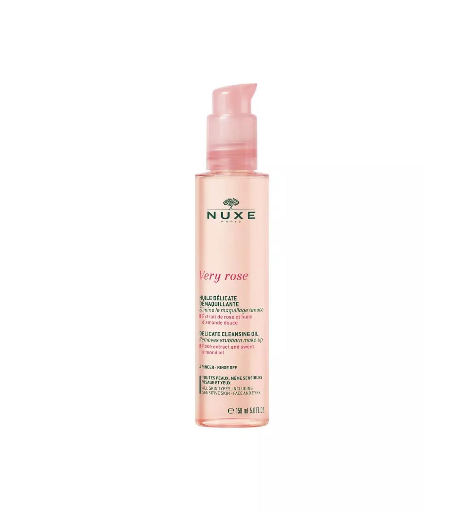 NUXE Very Rose Cleansing Makeup remrusing 150 ml - Buy Online on GoSupps.com