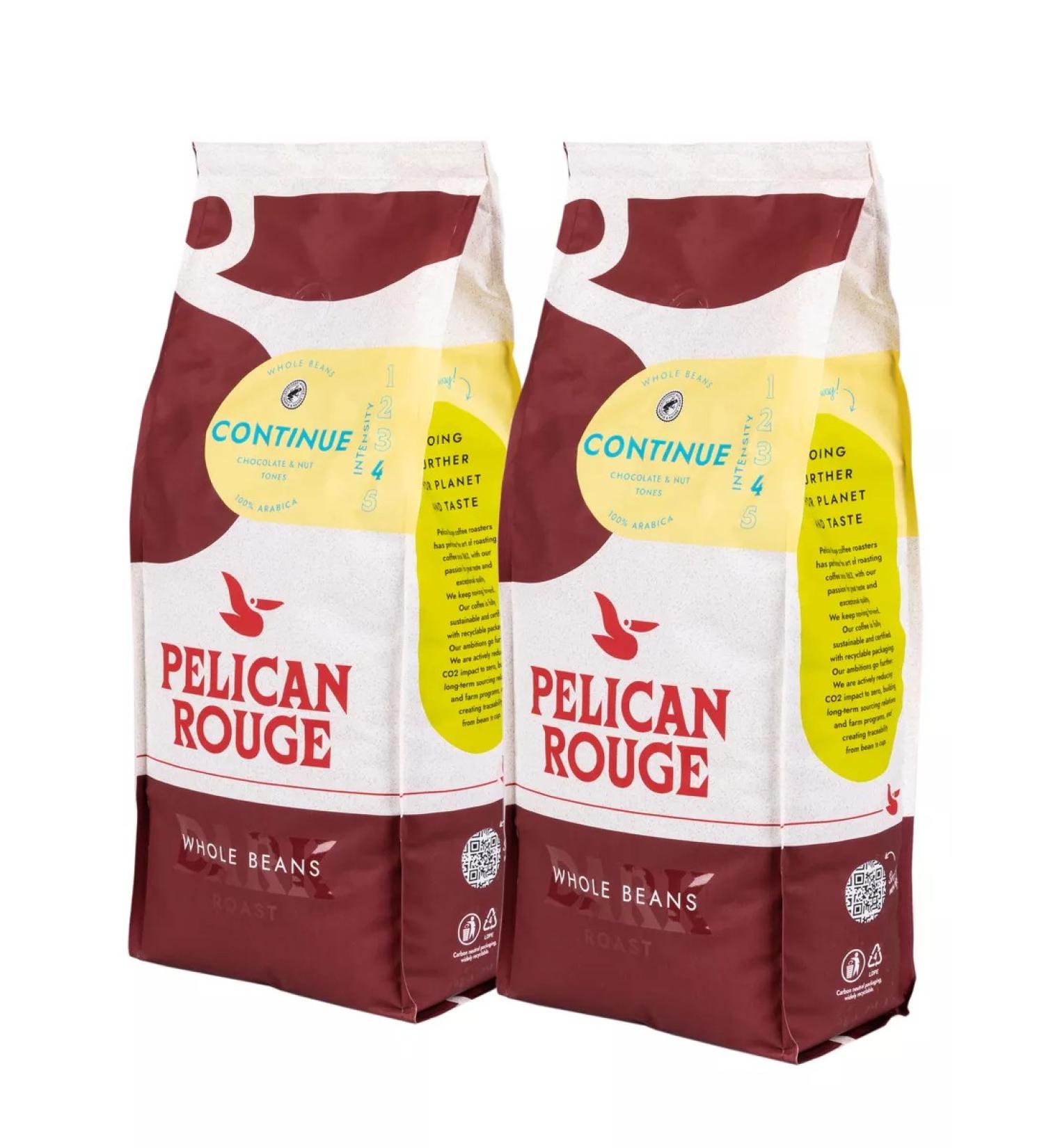 Pelican Rouge Coffee in grains. Continue 2x1 kg - Buy Online on GoSupps.com