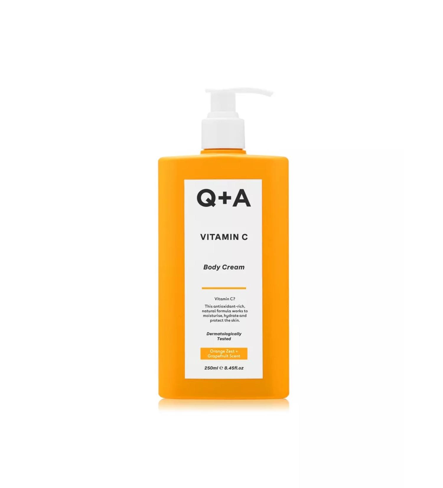 Q+A Body cream Vitamin C 250 ml