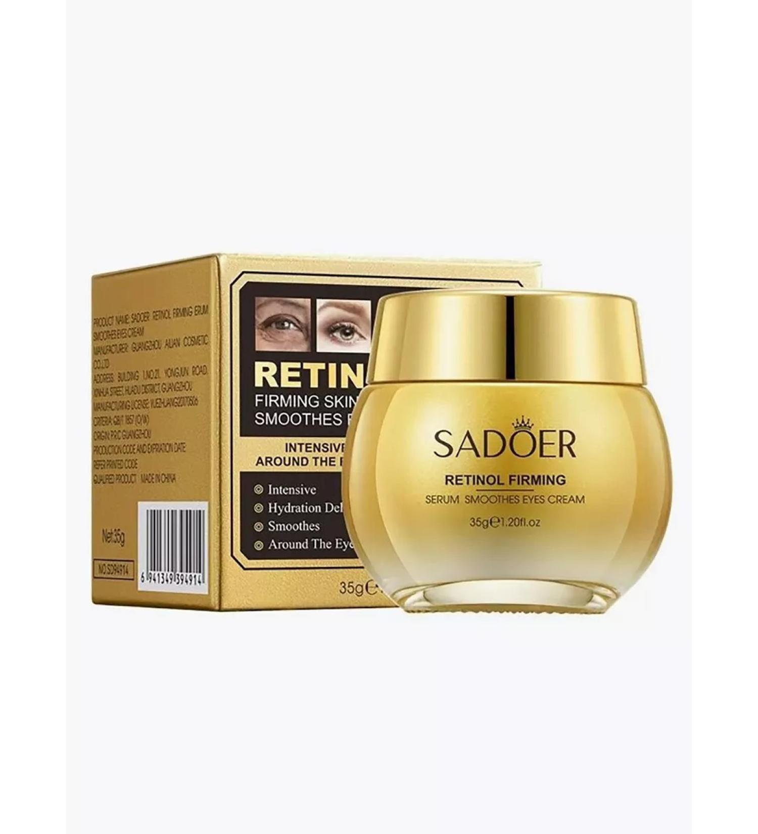sadoer Retinol Firming Eye Cream 35g Retinol Cream - Buy Online on GoSupps.com