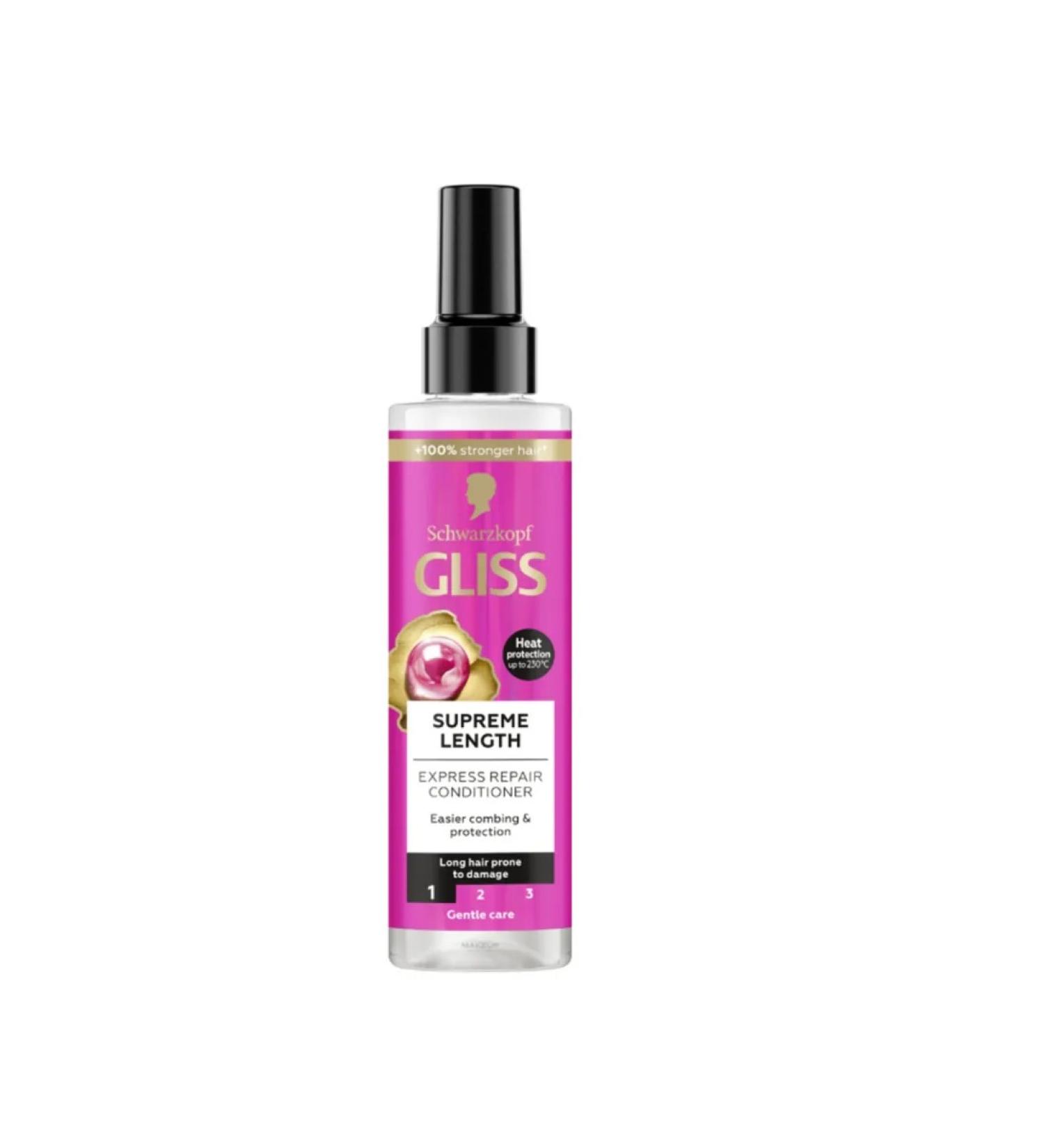Schwarzkopf Gliss Express Contractor is flawlessly long 200 ml - Buy Online on GoSupps.com