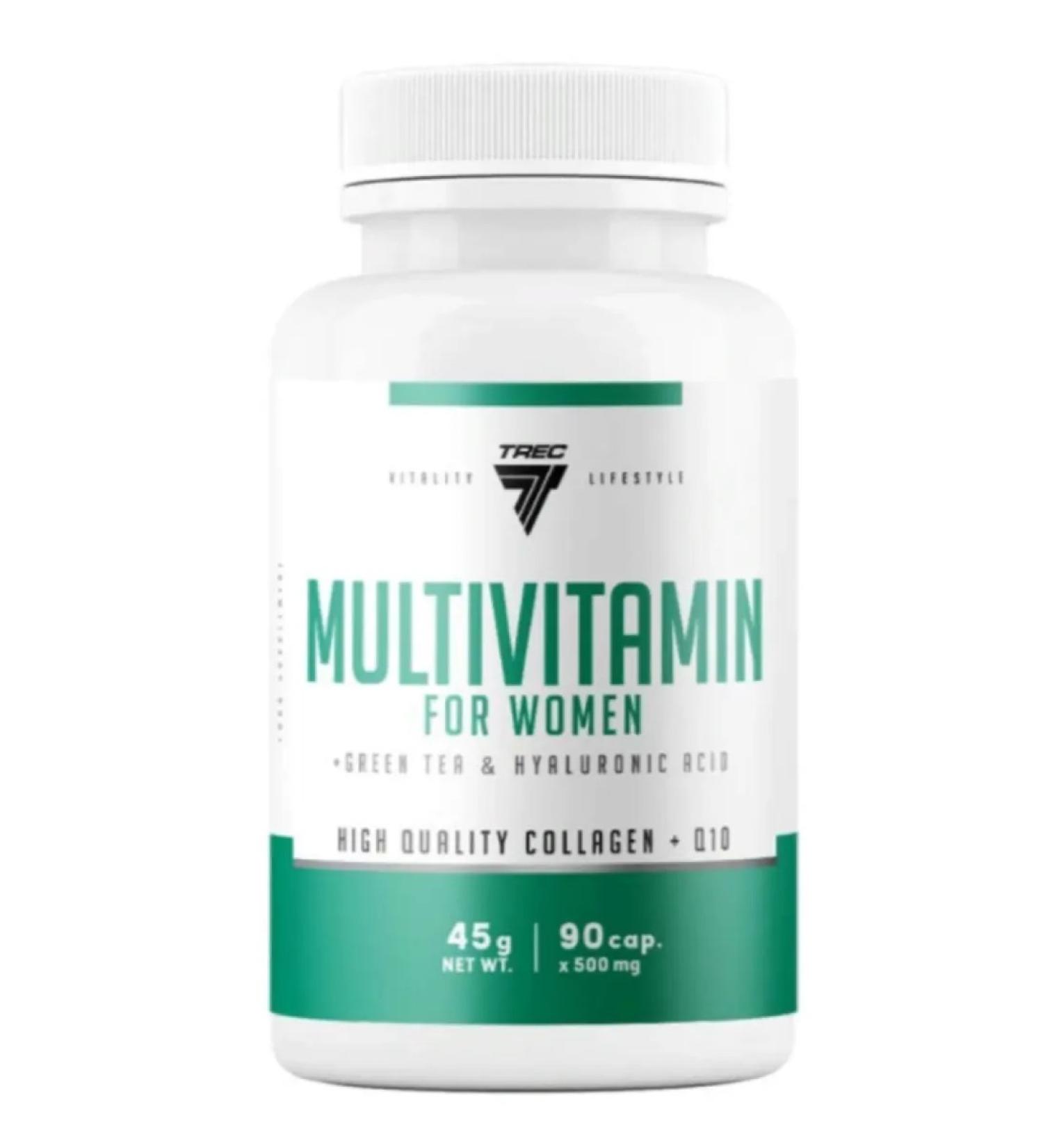 Trec Nutrition Multivitamin complex Multivitamin for Women 90 Capsules - Buy Online on GoSupps.com