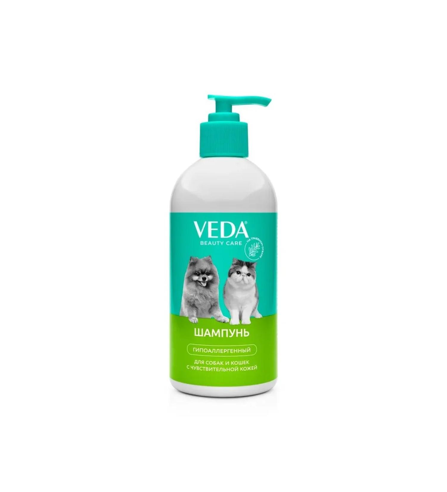 VEDA Hypoallergenic shampoo for dogs and cats 500 ml - Buy Online on GoSupps.com