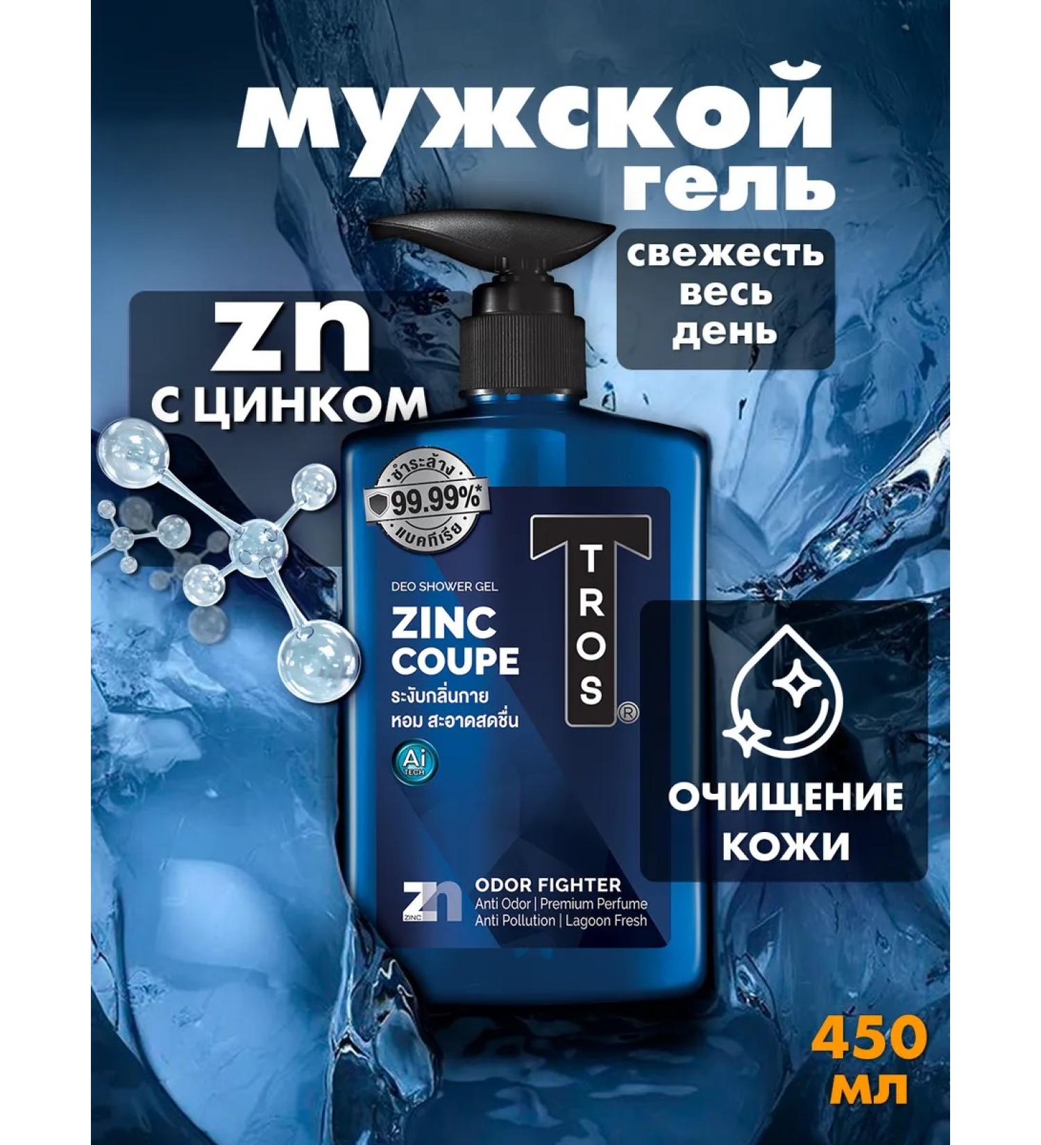 CABLE Male gel cleansing with zinc - Buy Online on GoSupps.com