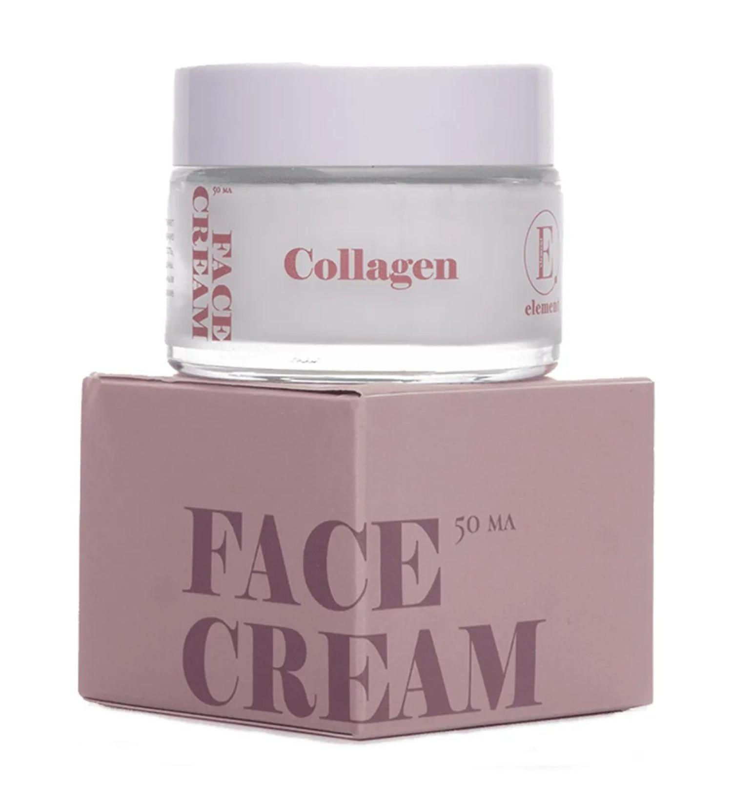 Element Korea face cream moisturizer with a collagen 50ml - Buy Online on GoSupps.com