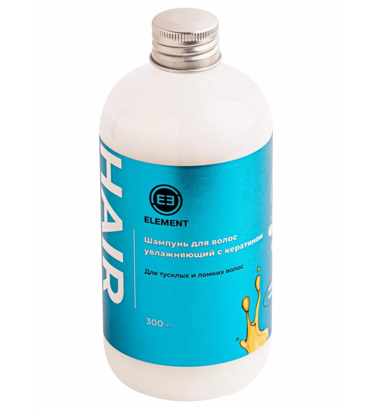 Element Hair shampoo Women Moisturizing with Keratin 300ml - Buy Online on GoSupps.com