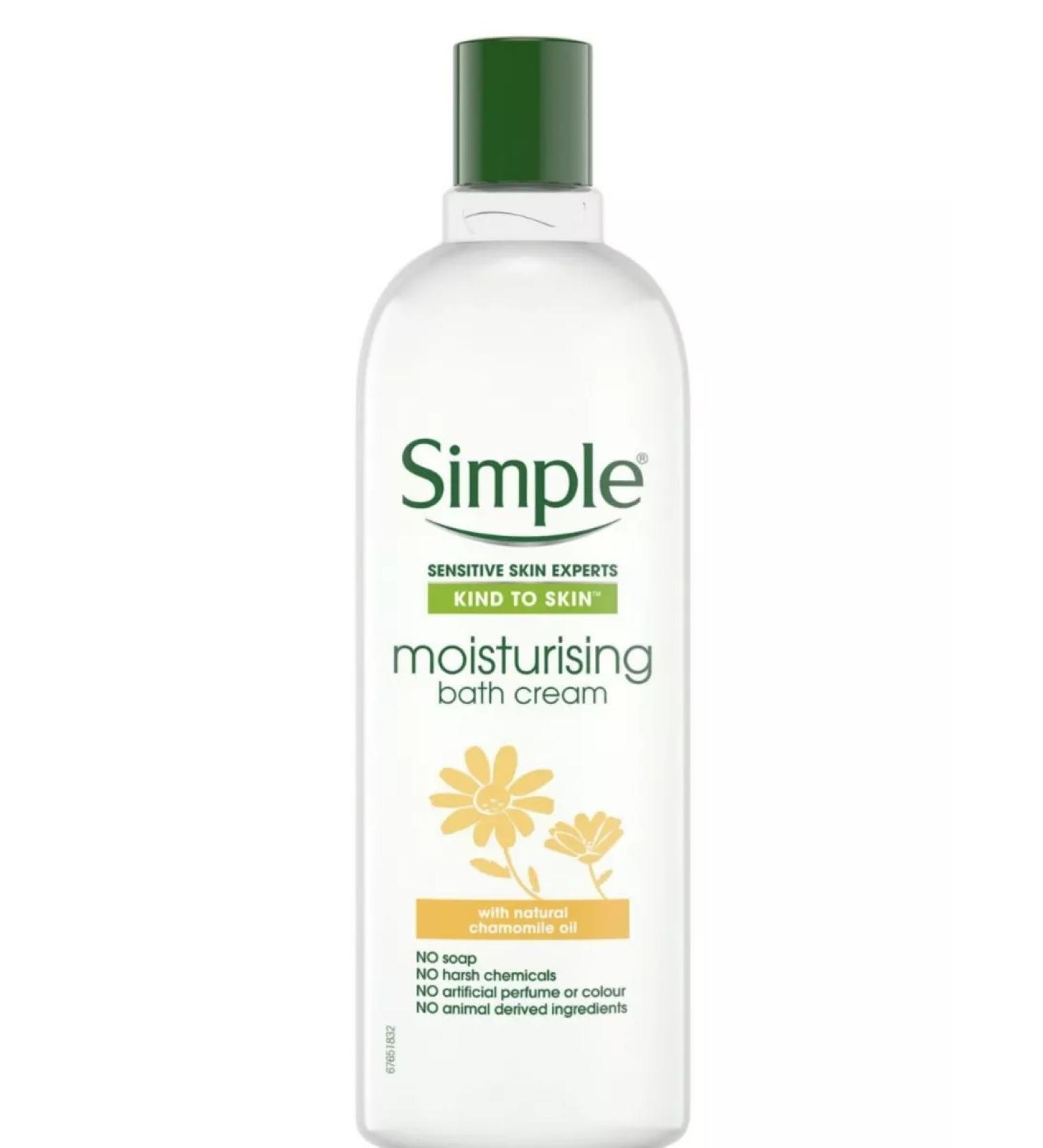 simple Shower cream moisturizer 400ml Poland