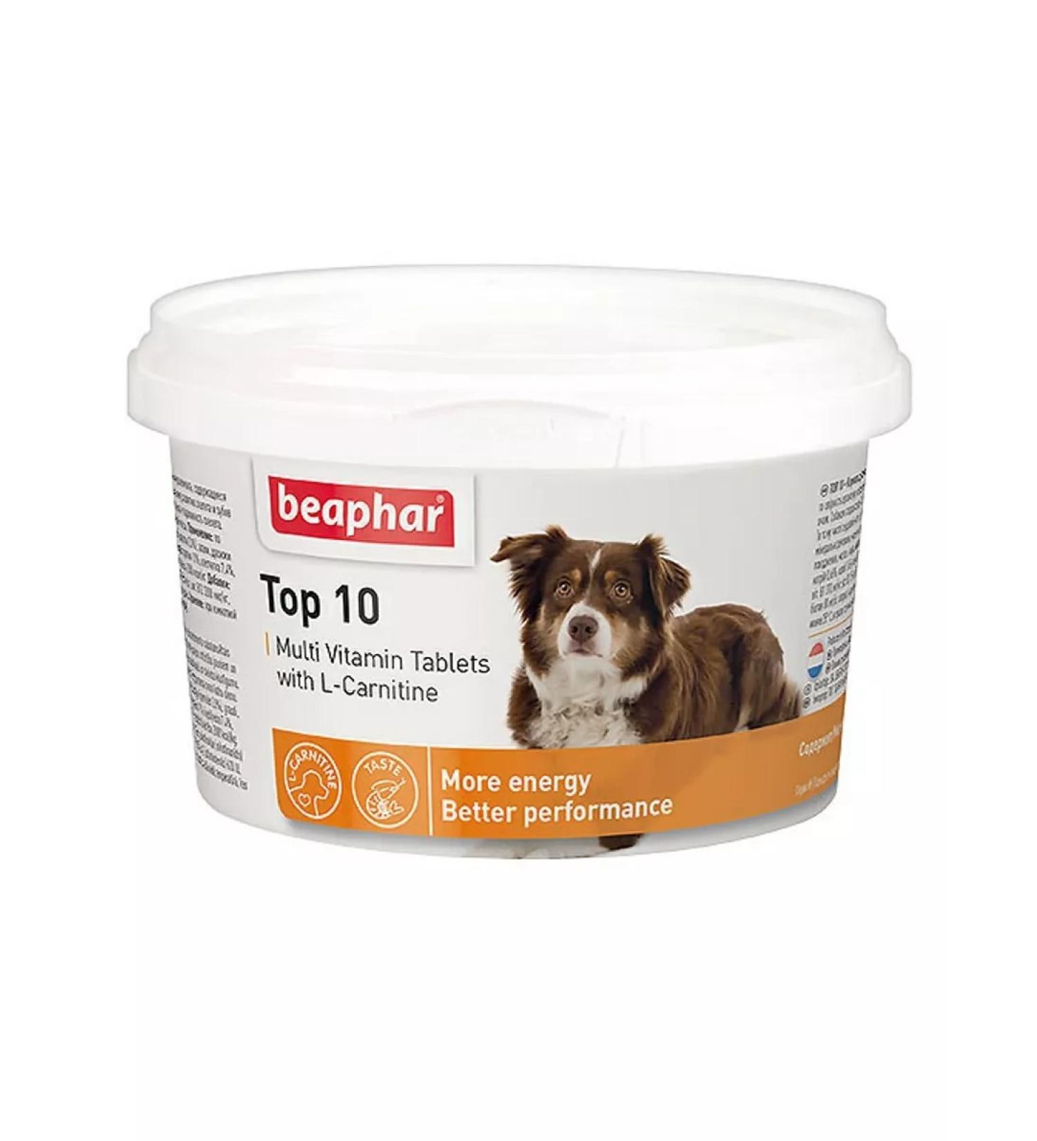 beaphar Top 10 Vitamins for dogs 180 tab