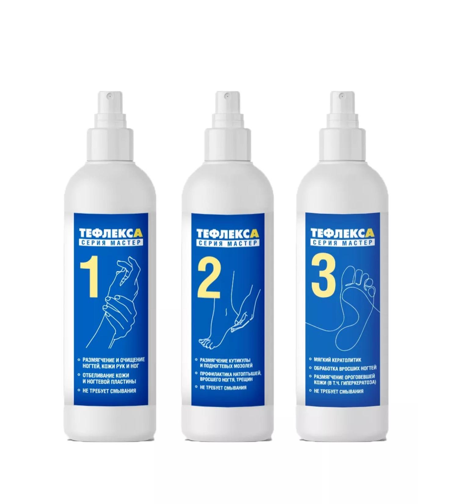 Teflex A set of means for cleansing and care for the skin of the arms and nails - Buy Online on GoSupps.com