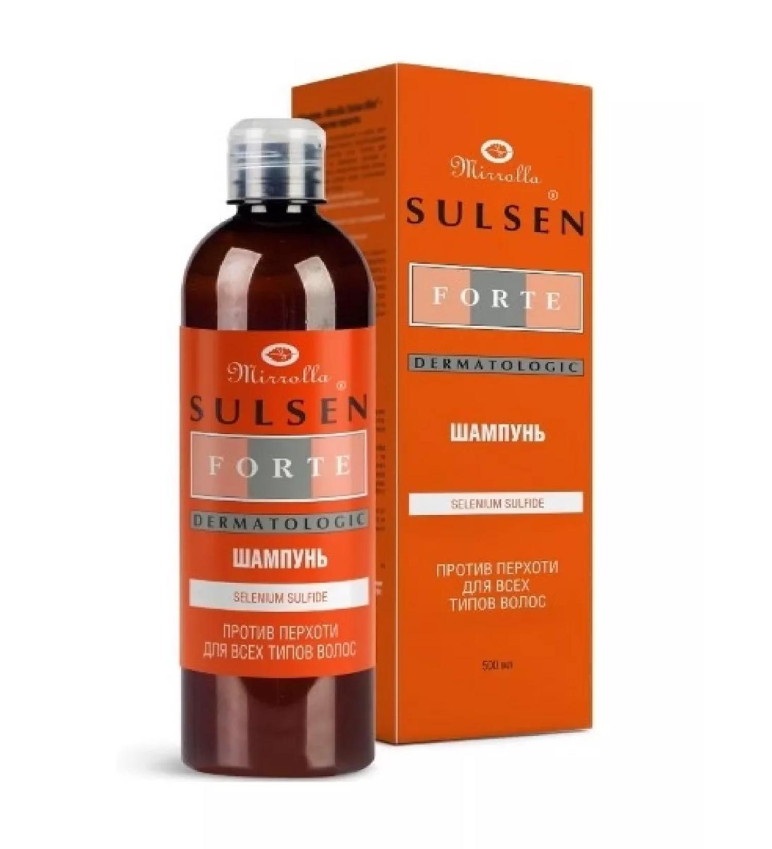 mirrolla Sulsen Forte shampoo against dandruff 500 ml - 1 pcs