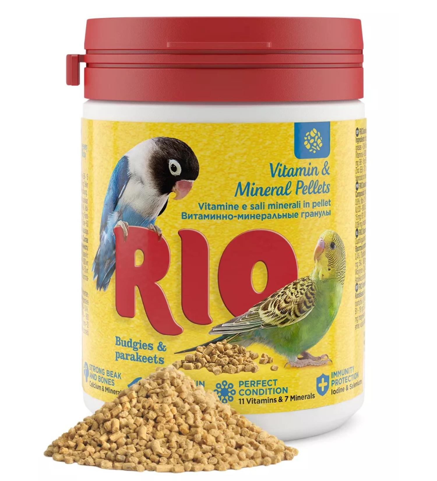 RIO Vitamin-mineral granules for wavy parrots 120g - Buy Online on GoSupps.com
